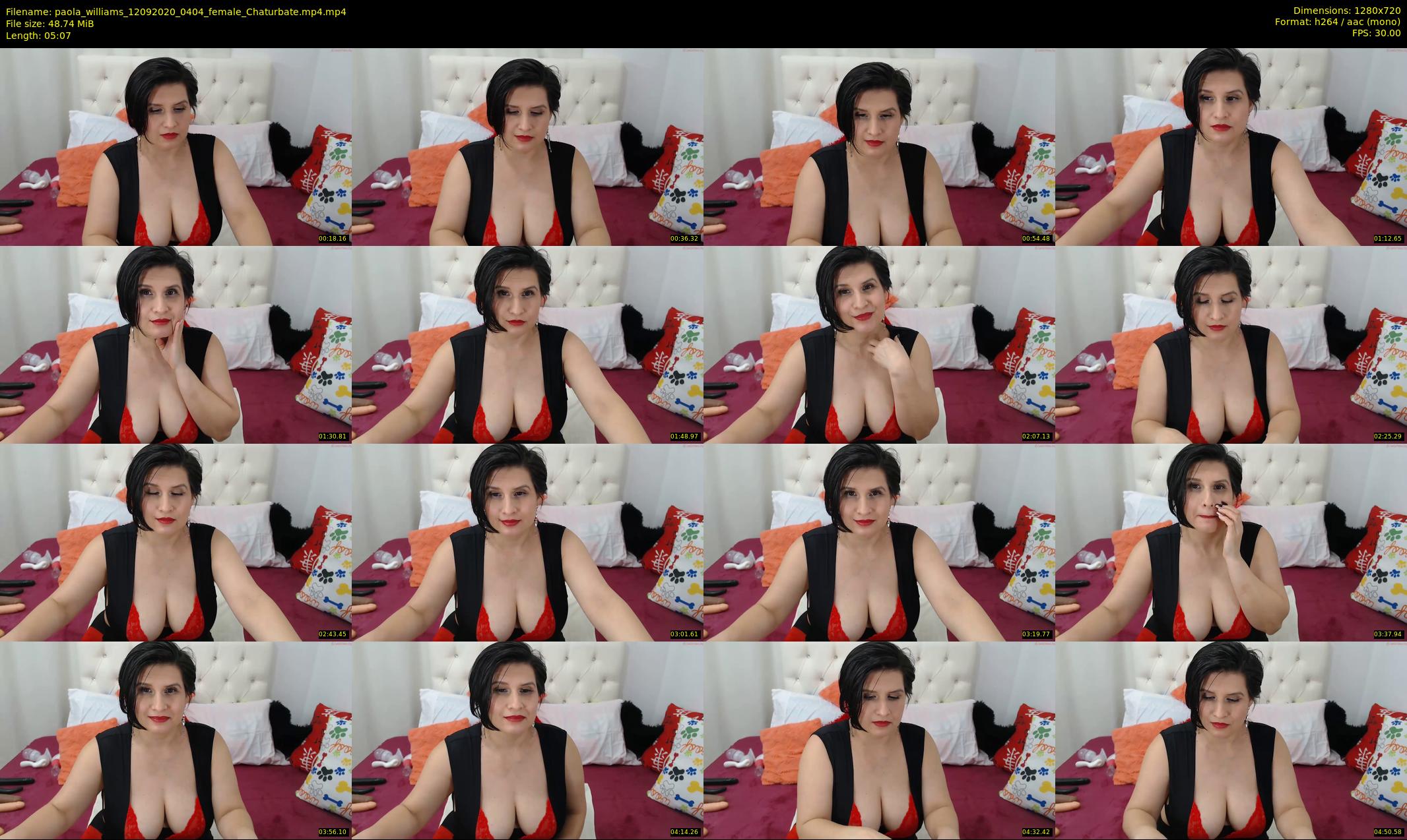 paola_williams — 6 minute Chaturbate female cam show recording, 720p, Sep 12, 2020