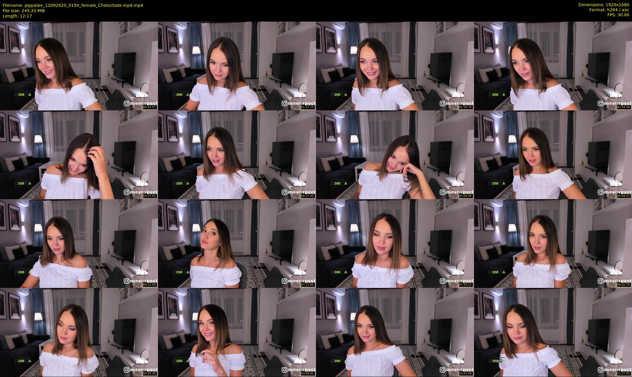 pippalee — 13 minute Chaturbate female cam show recording, 1080p, Sep 12, 2020