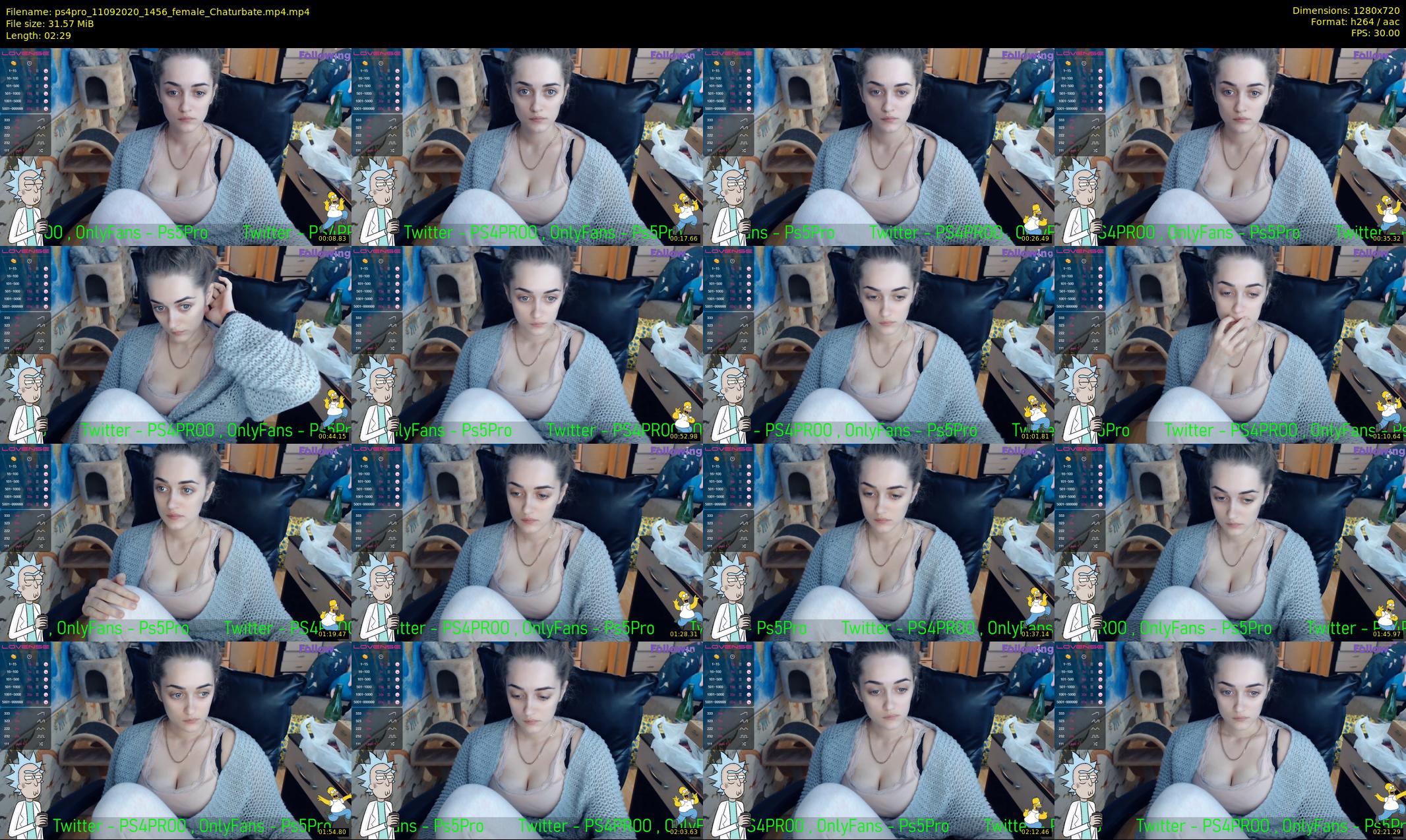 ps4pro — 3 minute Chaturbate female cam show recording, 720p, Sep 11, 2020