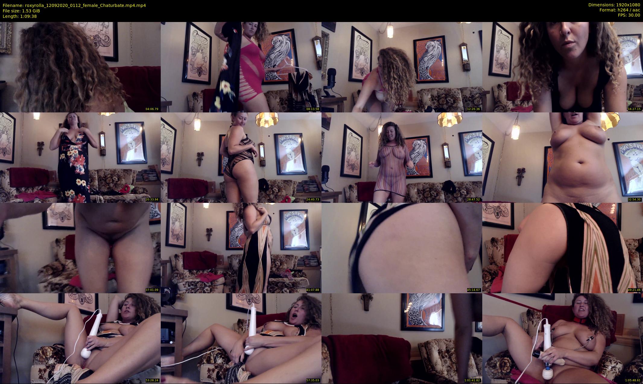 roxyrolla — 70 minute Chaturbate female cam show recording, 1080p, Sep 12, 2020