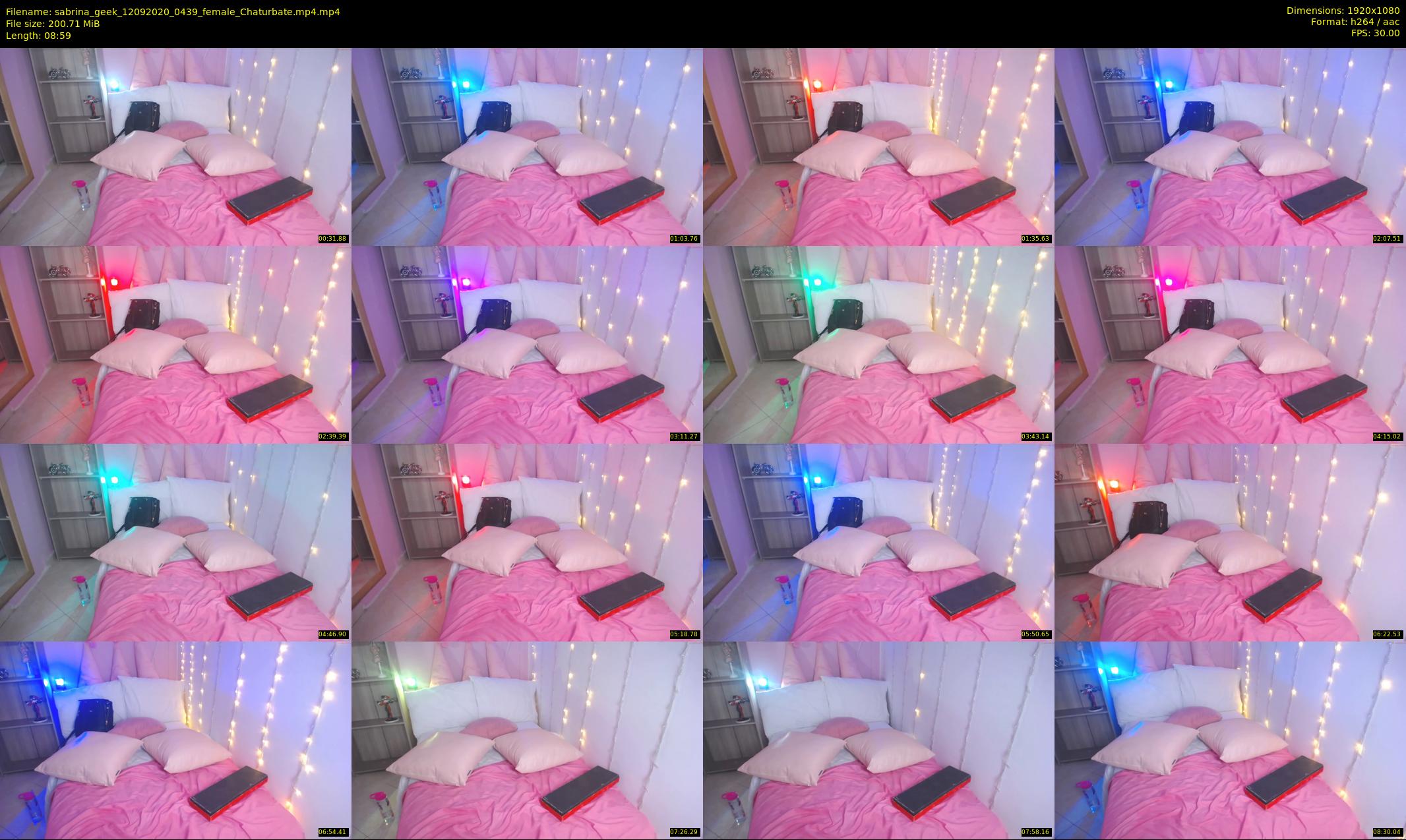 sabrina_geek — 9 minute Chaturbate female cam show recording, 1080p, Sep 12, 2020