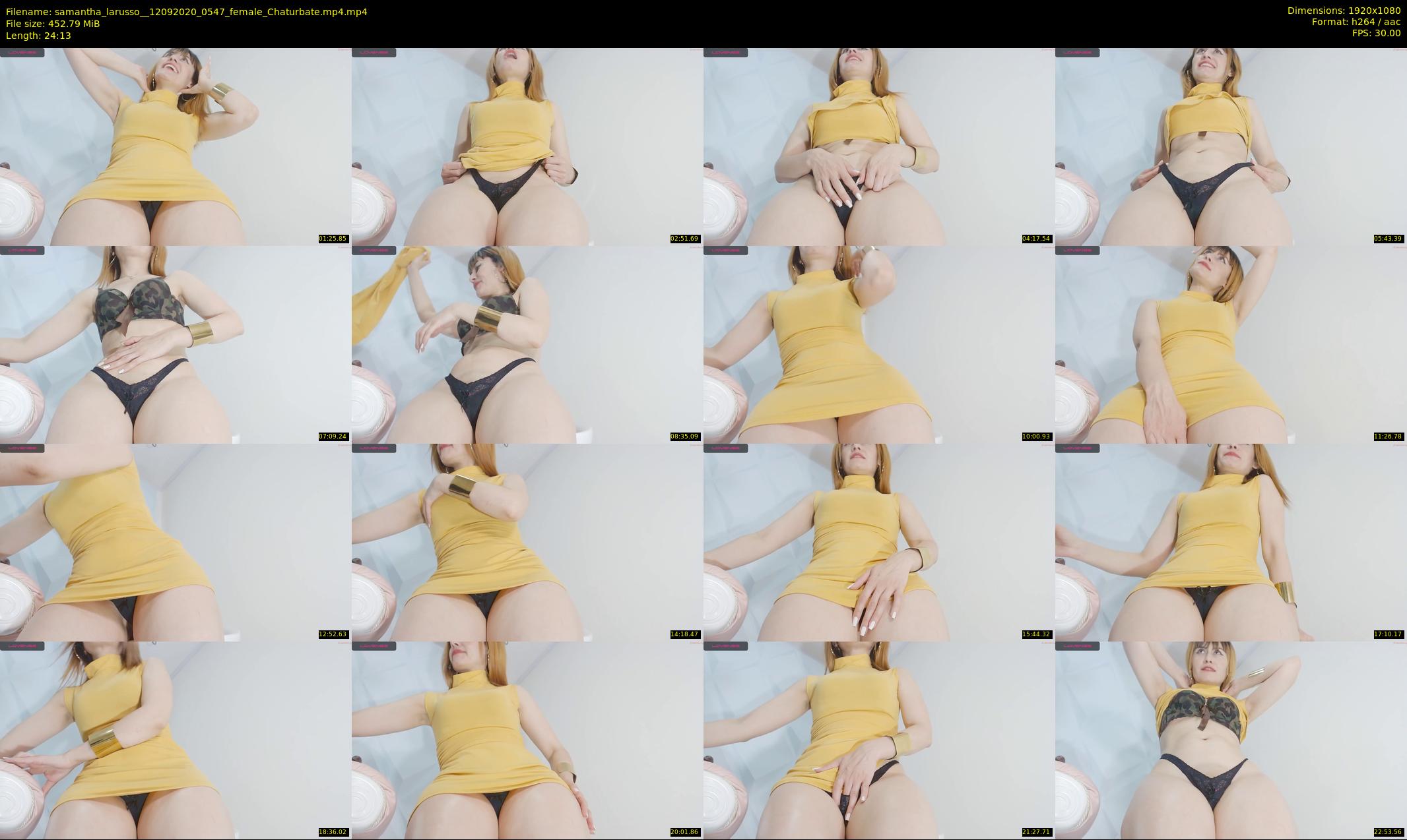 samantha_larusso_ — 25 minute Chaturbate couple cam show recording, 1080p, Sep 12, 2020