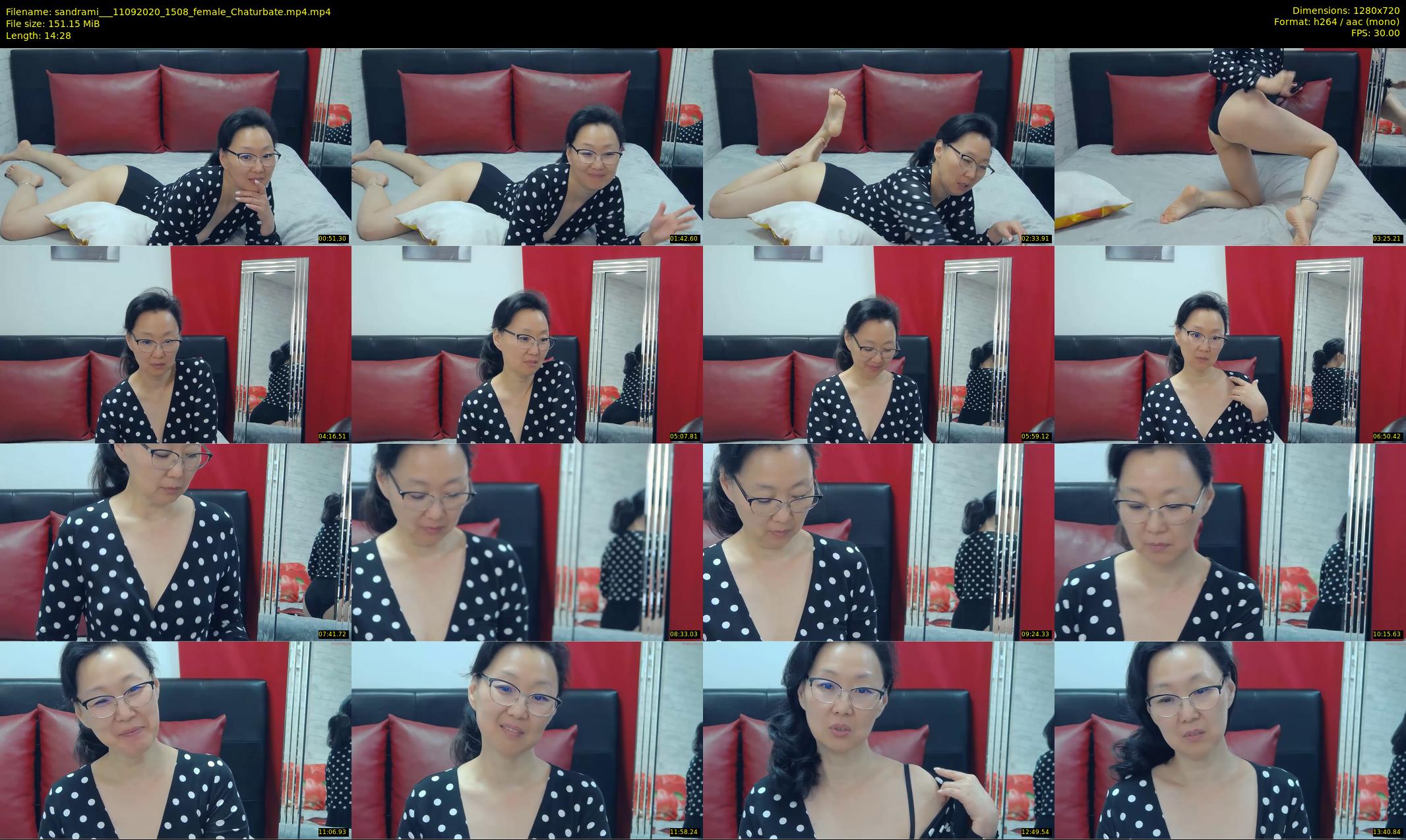 sandrami__ — 15 minute Chaturbate female cam show recording, 720p, Sep 11, 2020