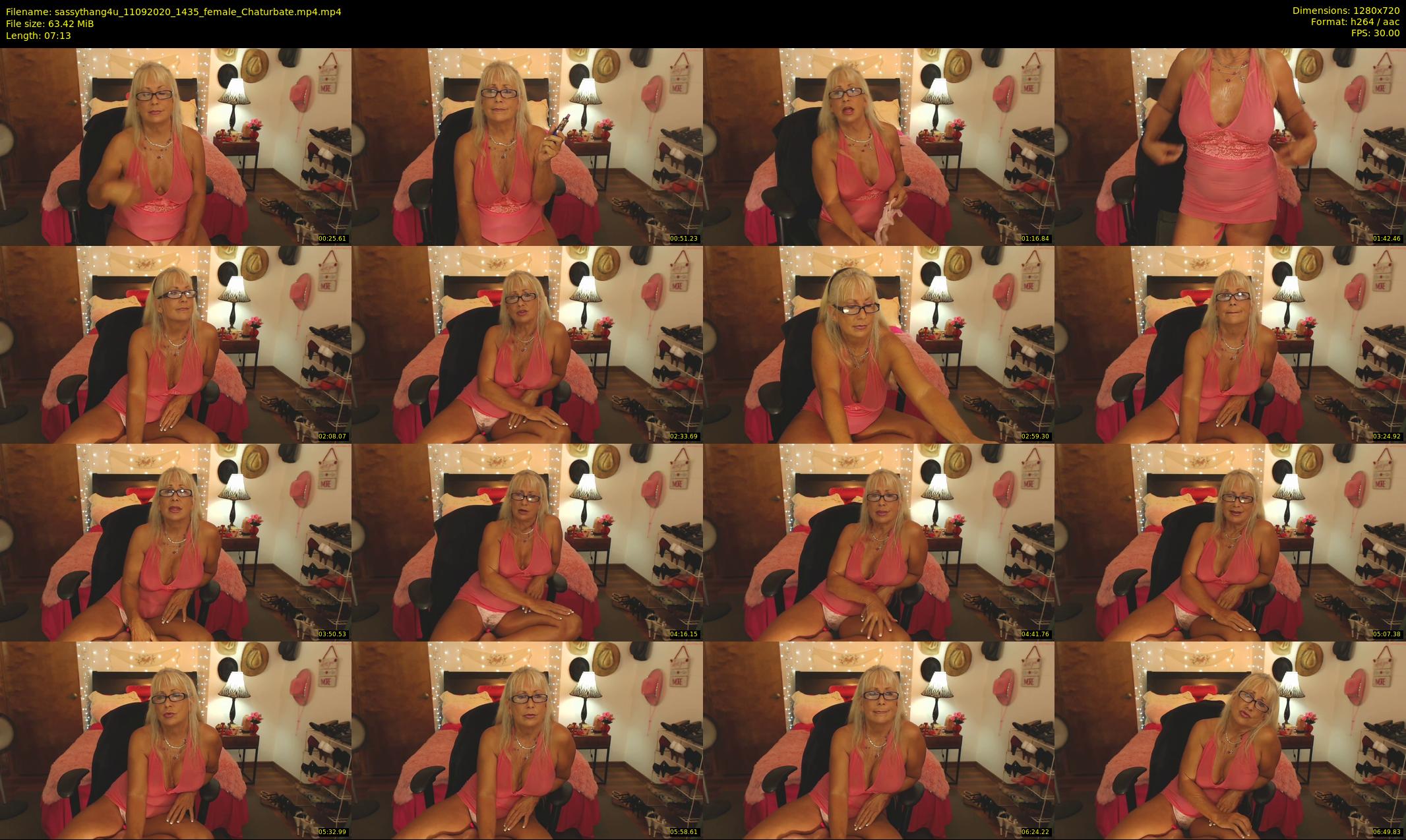 sassythang4u — 8 minute Chaturbate female cam show recording, 720p, Sep 11, 2020