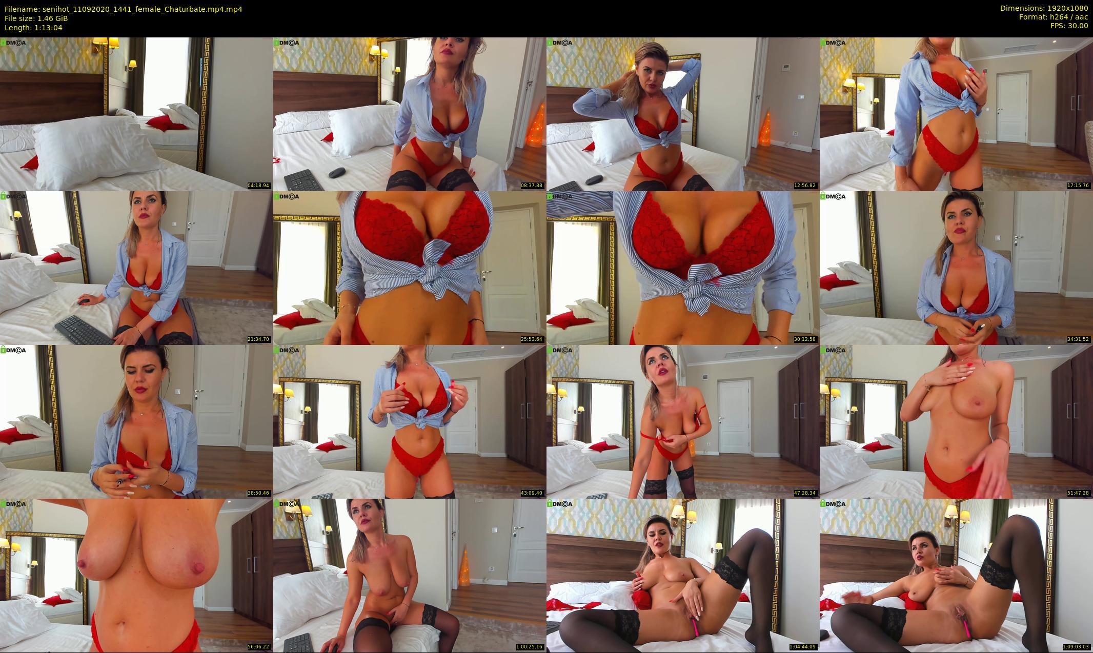 senihot — 74 minute Chaturbate female cam show recording, 1080p, Sep 11, 2020