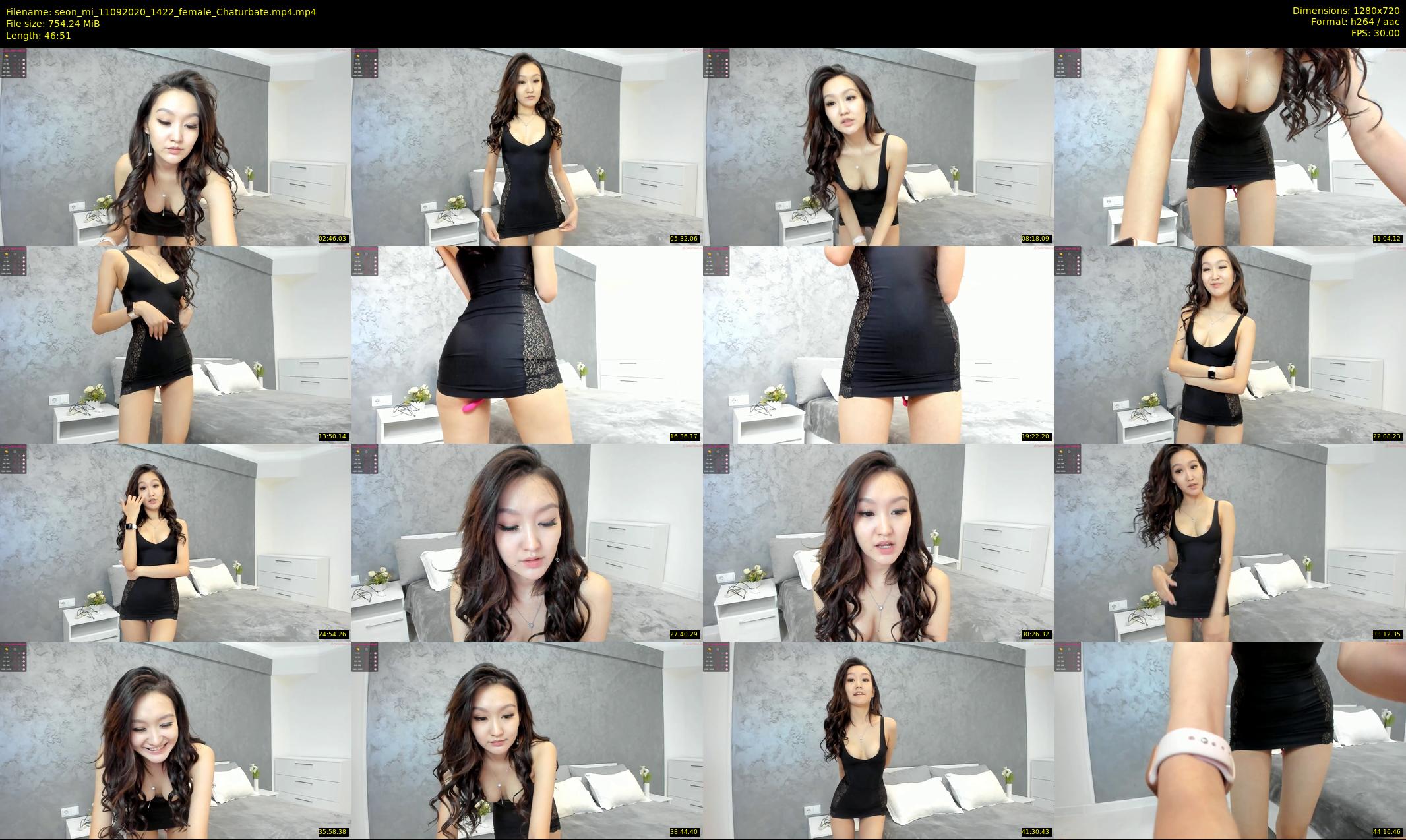 seon_mi — 47 minute Chaturbate female cam show recording, 720p, Sep 11, 2020