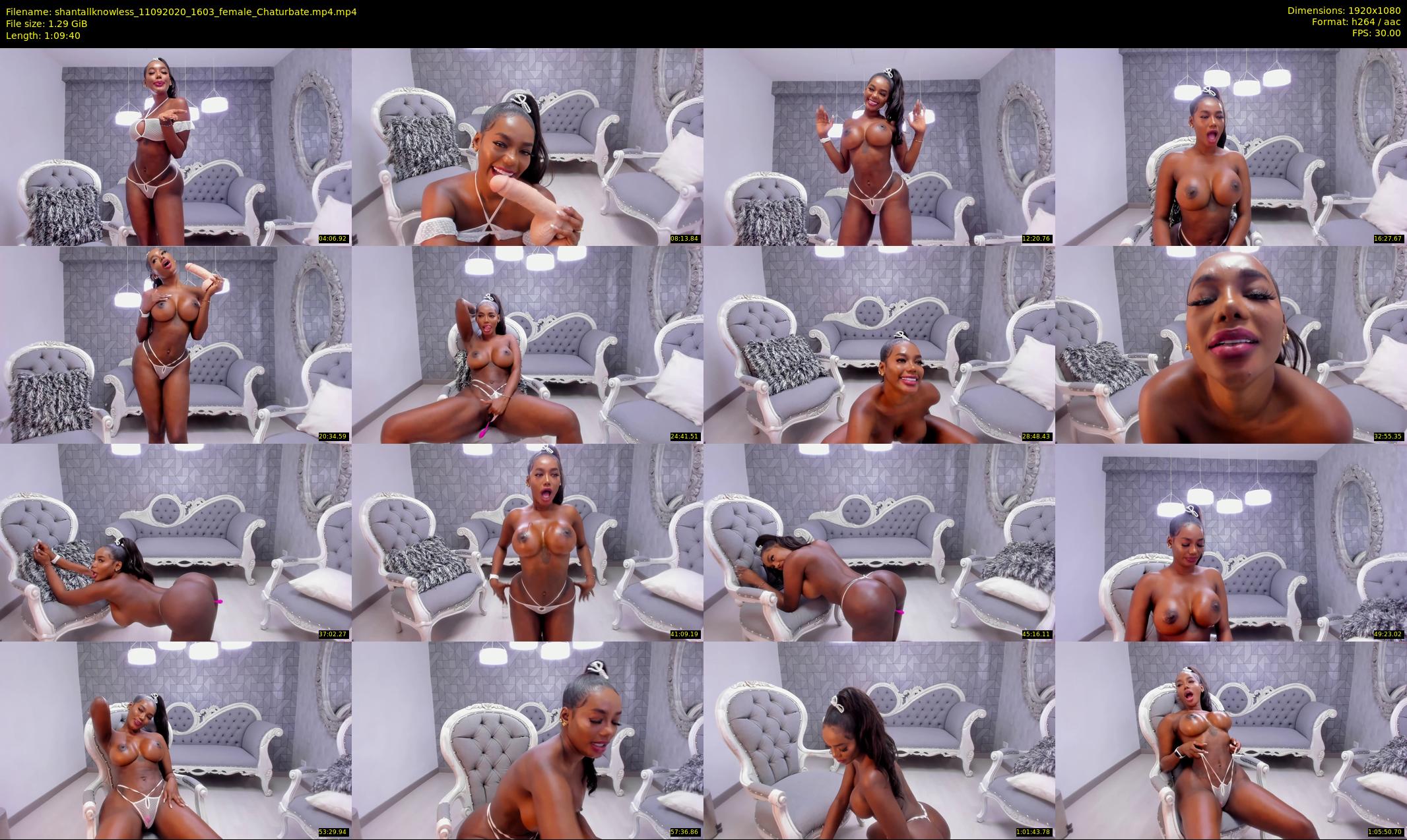 shantallknowless — 70 minute Chaturbate female cam show recording, 1080p, Sep 11, 2020