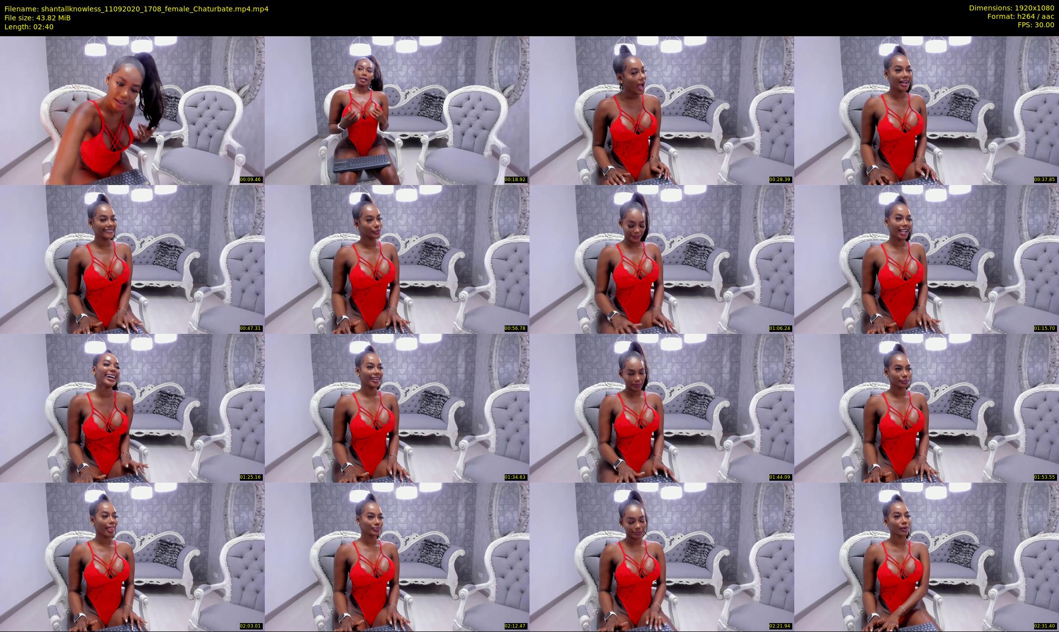 shantallknowless — 3 minute Chaturbate female cam show recording, 1080p, Sep 11, 2020