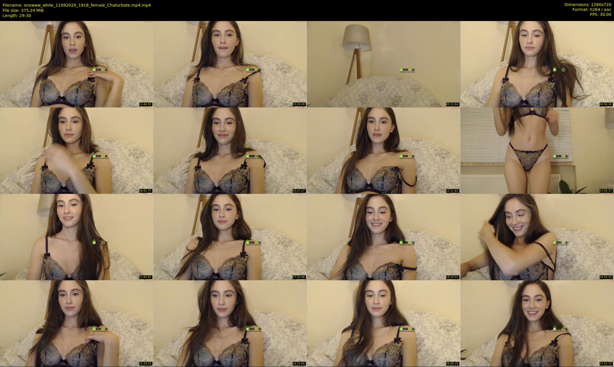 snowww_white — 30 minute Chaturbate female cam show recording, 720p, Sep 11, 2020