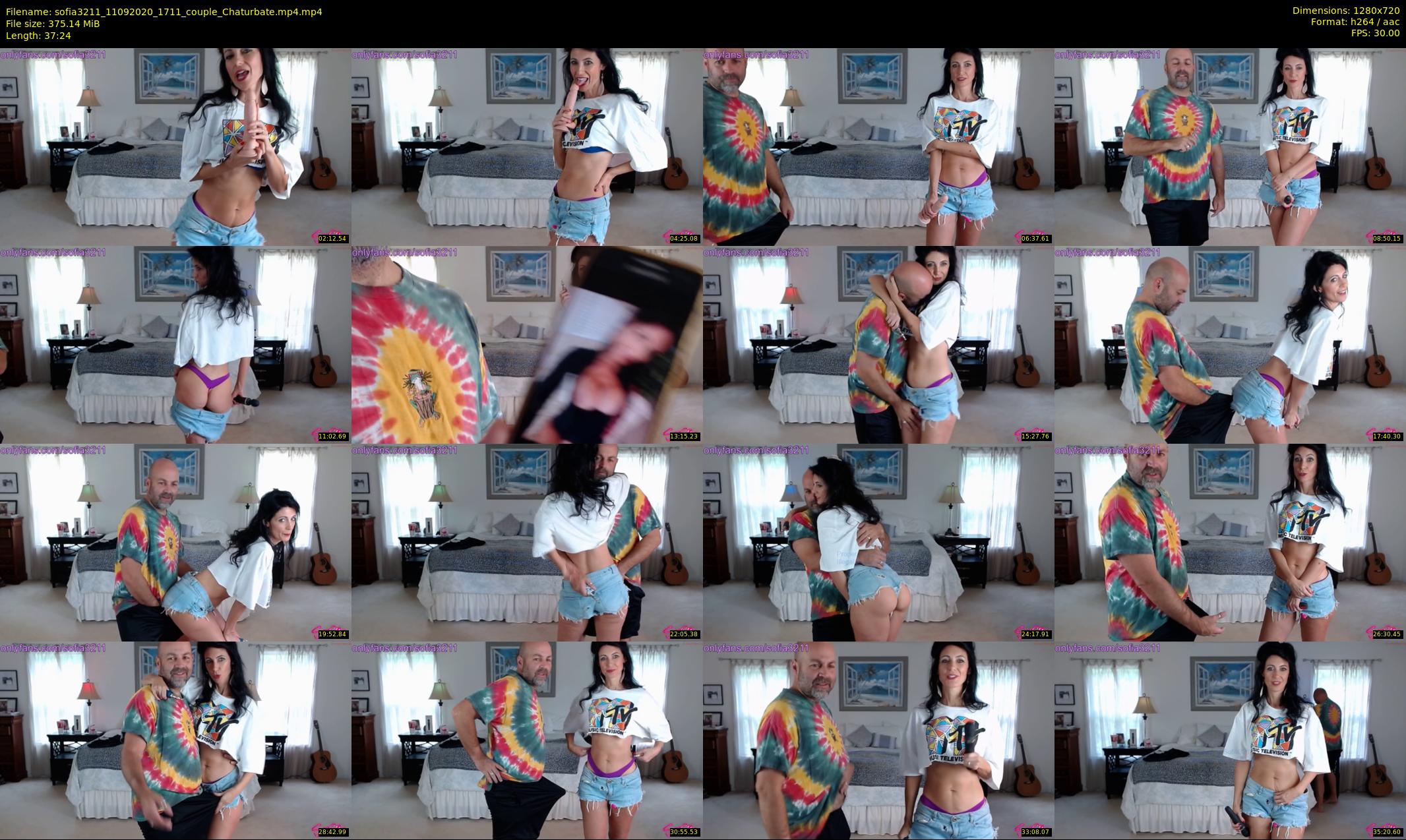 sofia3211 — 38 minute Chaturbate couple cam show recording, 720p, Sep 11, 2020
