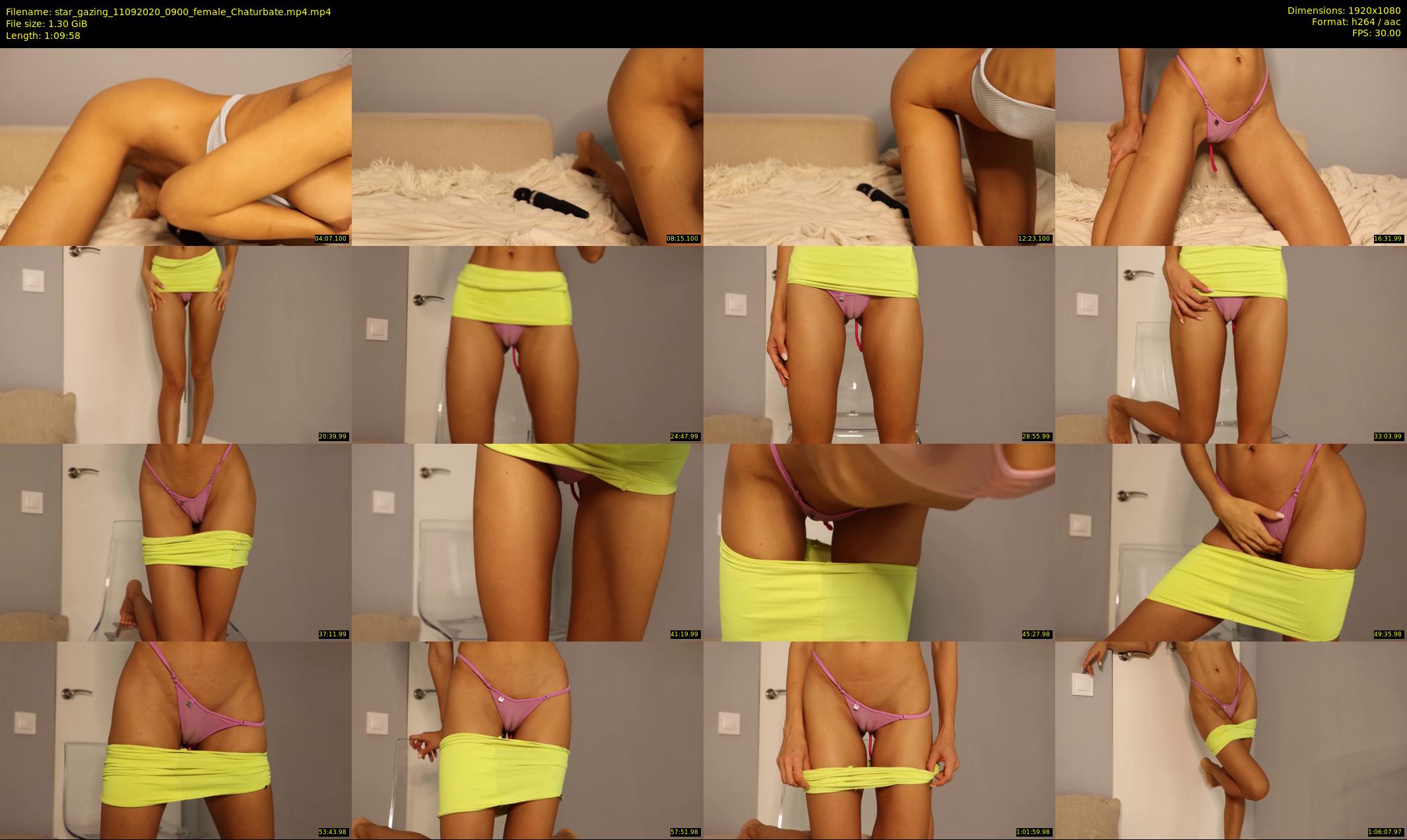 star_gazing — 70 minute Chaturbate female cam show recording, 1080p, Sep 11, 2020