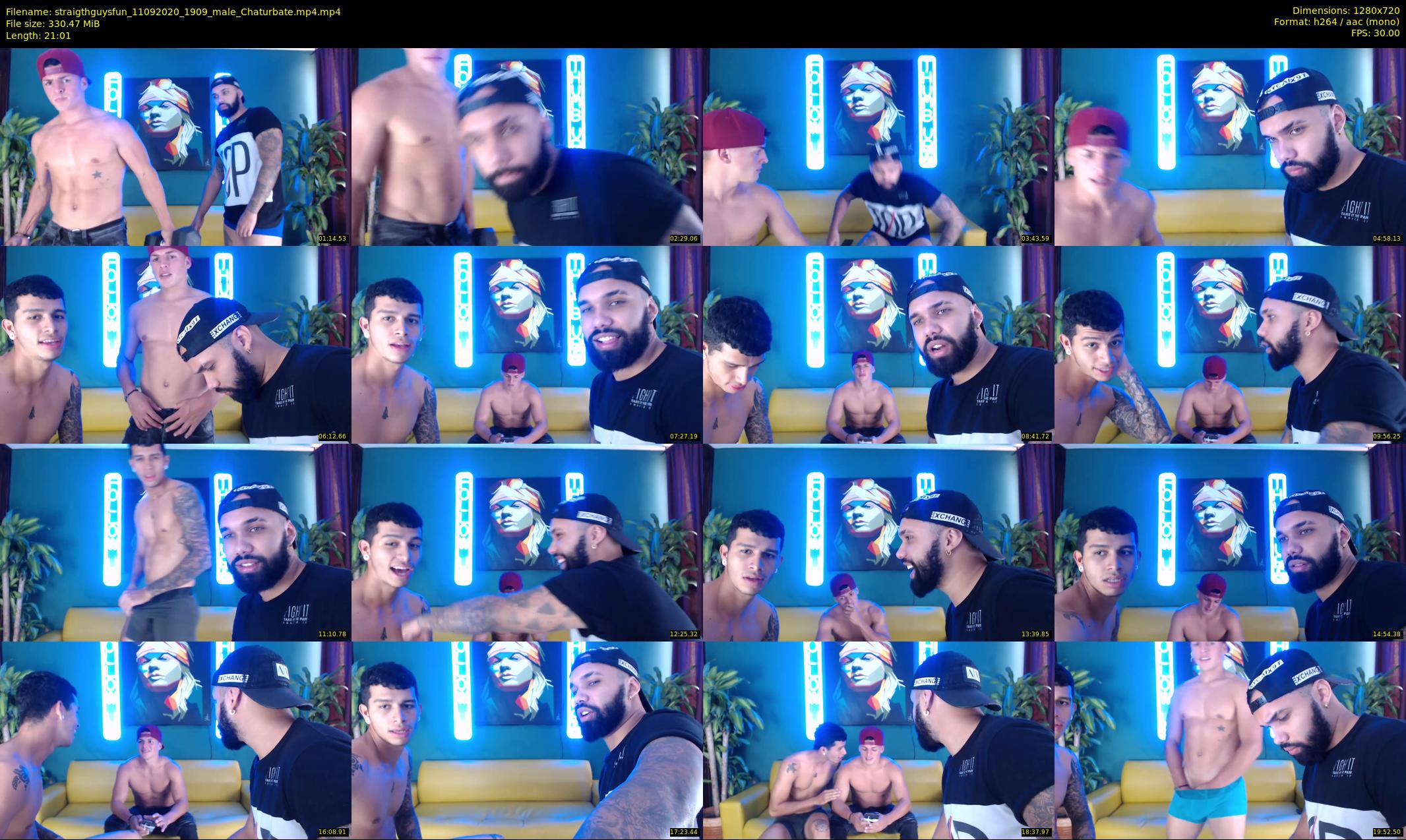 straigthguysfun — 22 minute Chaturbate male cam show recording, 720p, Sep 11, 2020