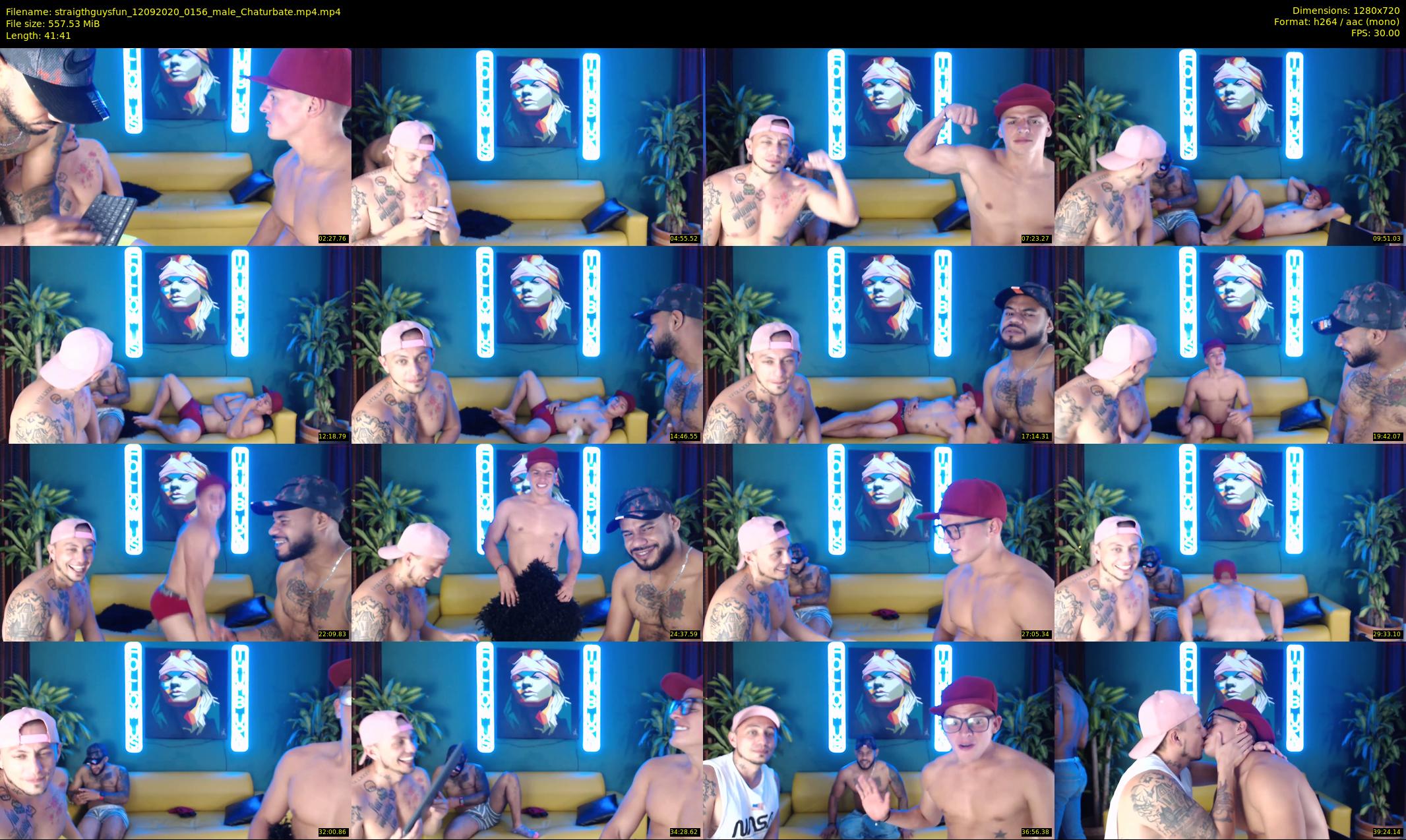straigthguysfun — 42 minute Chaturbate male cam show recording, 720p, Sep 12, 2020