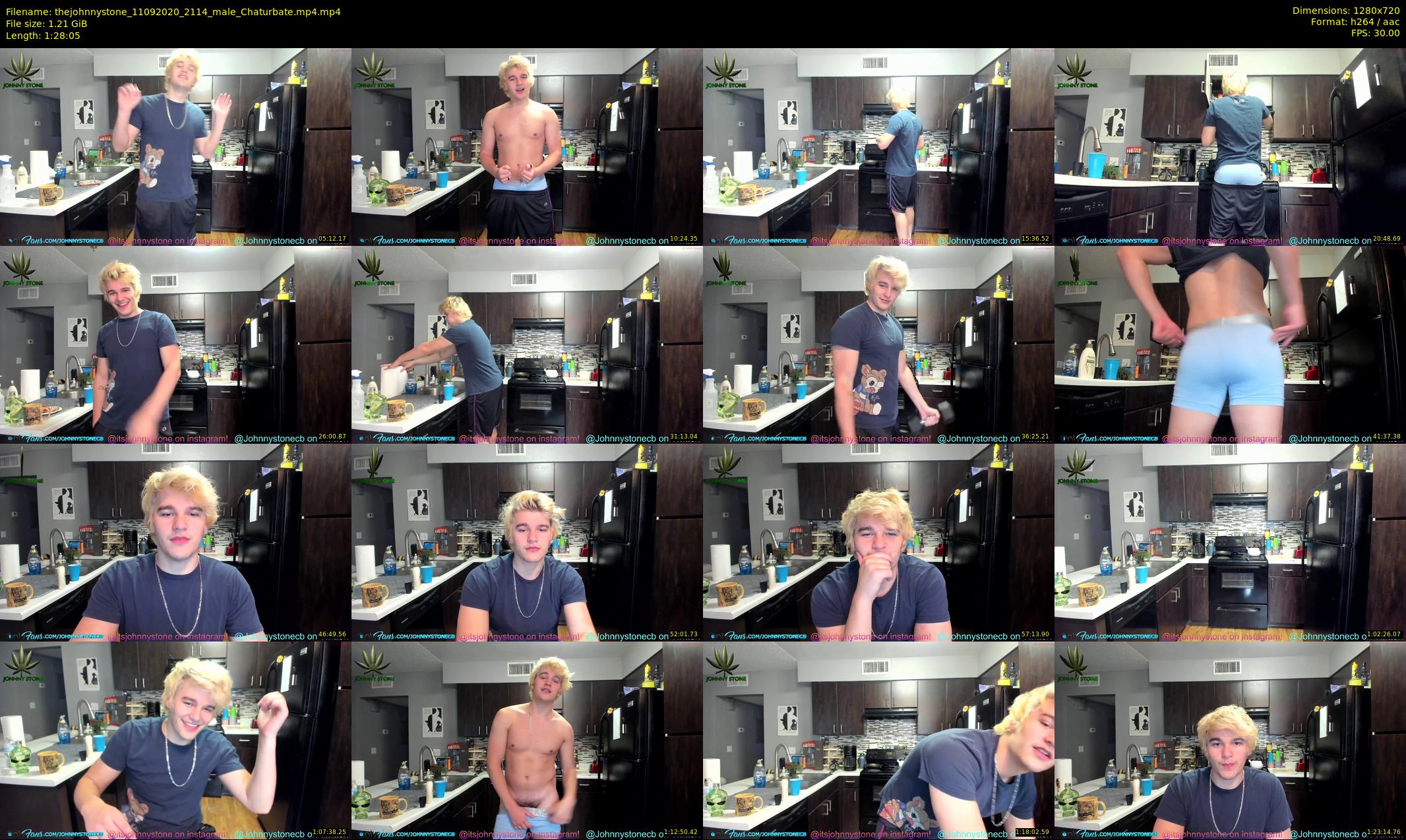 thejohnnystone — 89 minute Chaturbate male cam show recording, 720p, Sep 11, 2020