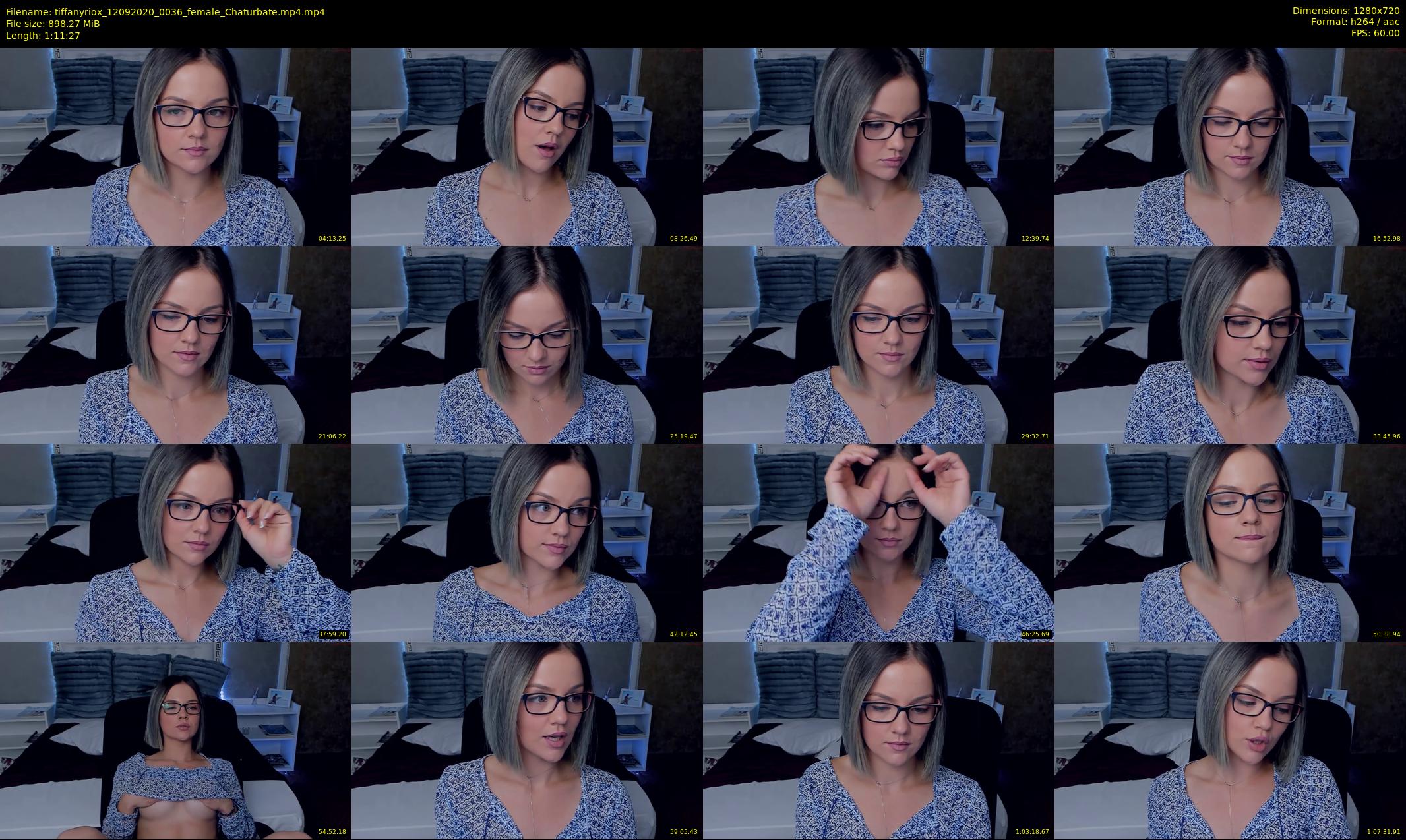 tiffanyriox — 72 minute Chaturbate female cam show recording, 720p, Sep 12, 2020