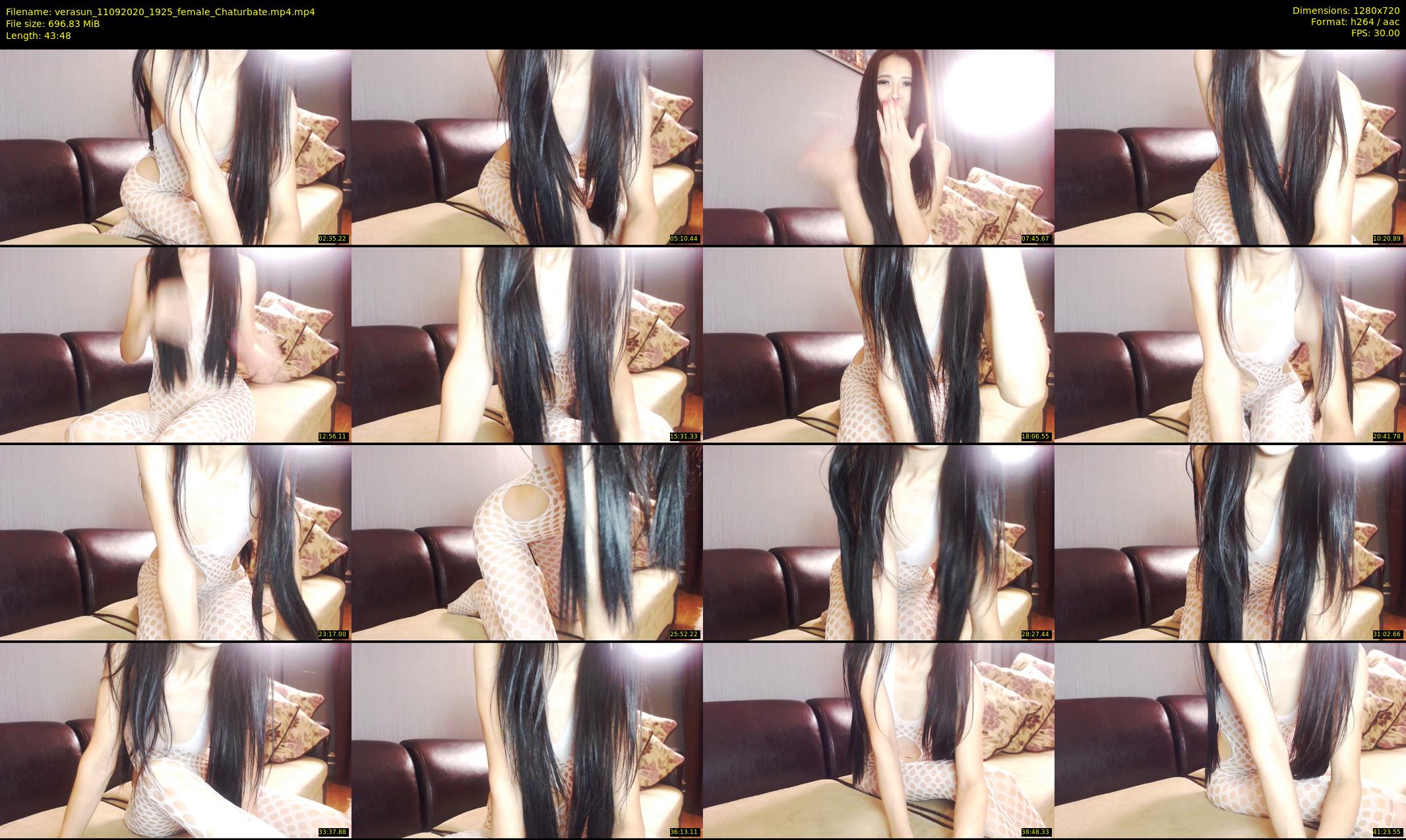 verasun — 44 minute Chaturbate female cam show recording, 720p, Sep 11, 2020