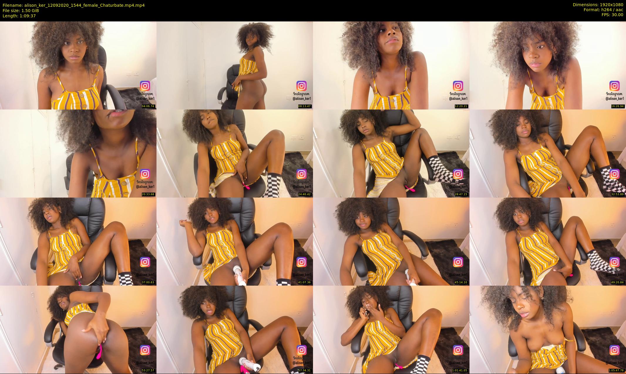alison_ker — 70 minute Chaturbate female cam show recording, 1080p, Sep 12, 2020