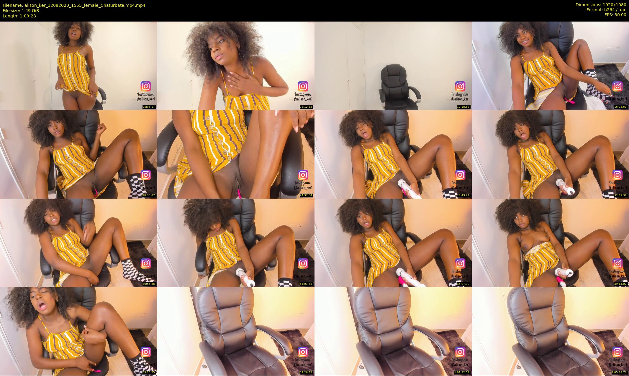 alison_ker — 70 minute Chaturbate female cam show recording, 1080p, Sep 12, 2020
