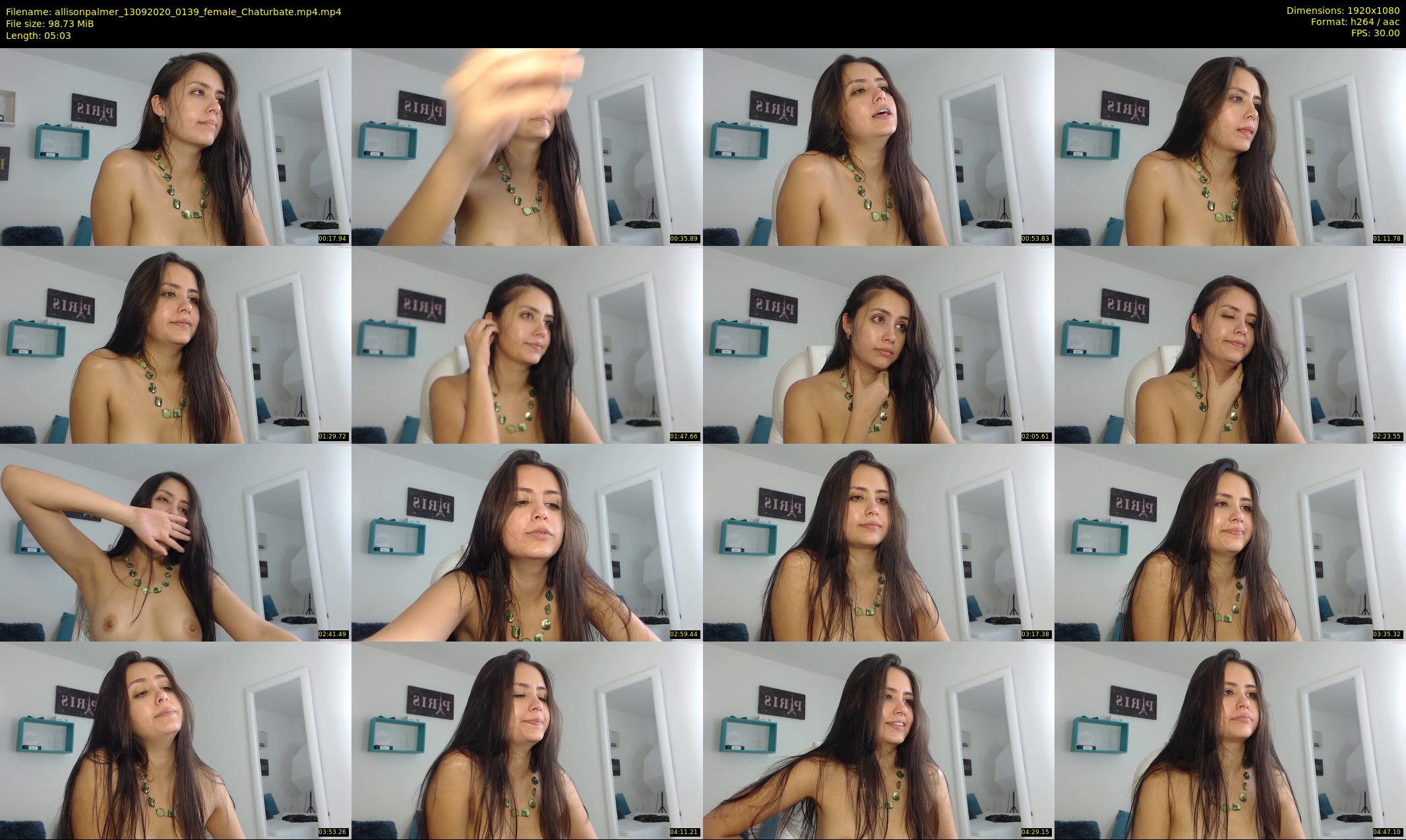 allisonpalmer — 6 minute Chaturbate female cam show recording, 1080p, Sep 13, 2020