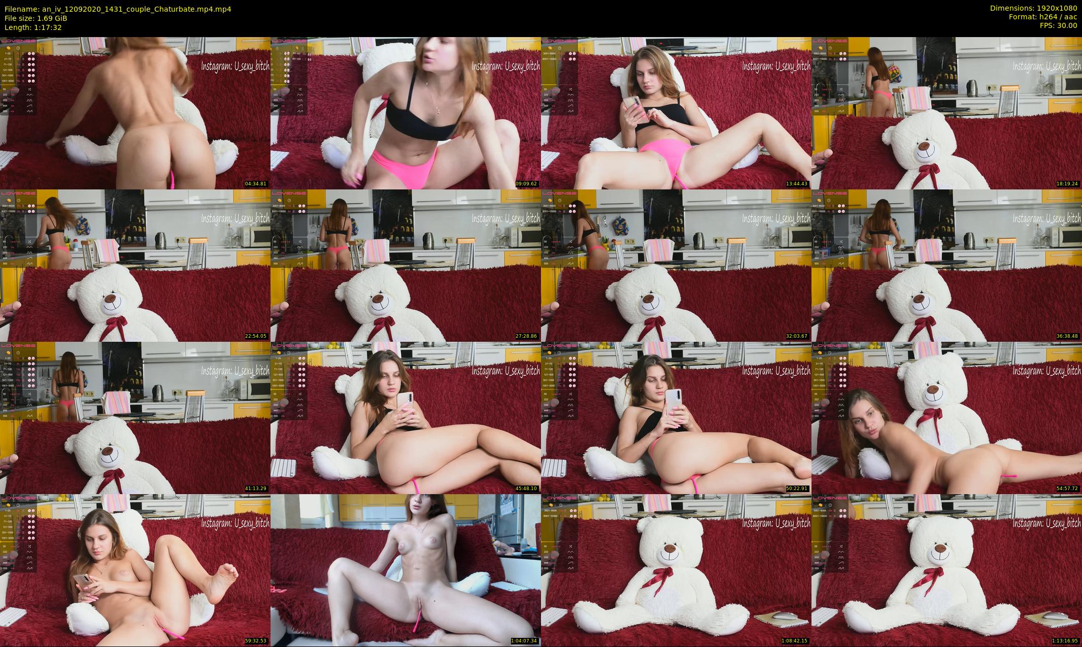 an_iv — 78 minute Chaturbate female cam show recording, 1080p, Sep 12, 2020
