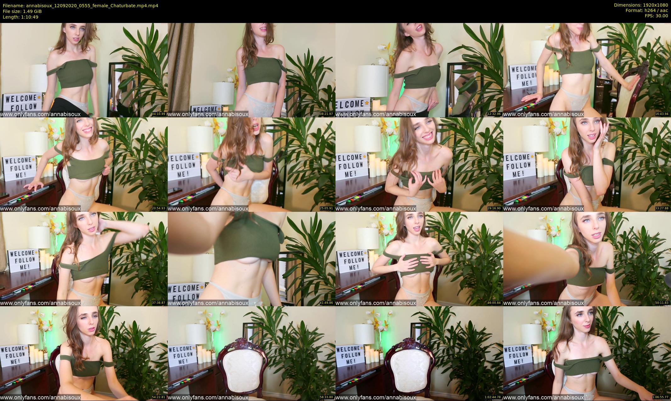 annabisoux — 71 minute Chaturbate female cam show recording, 1080p, Sep 12, 2020
