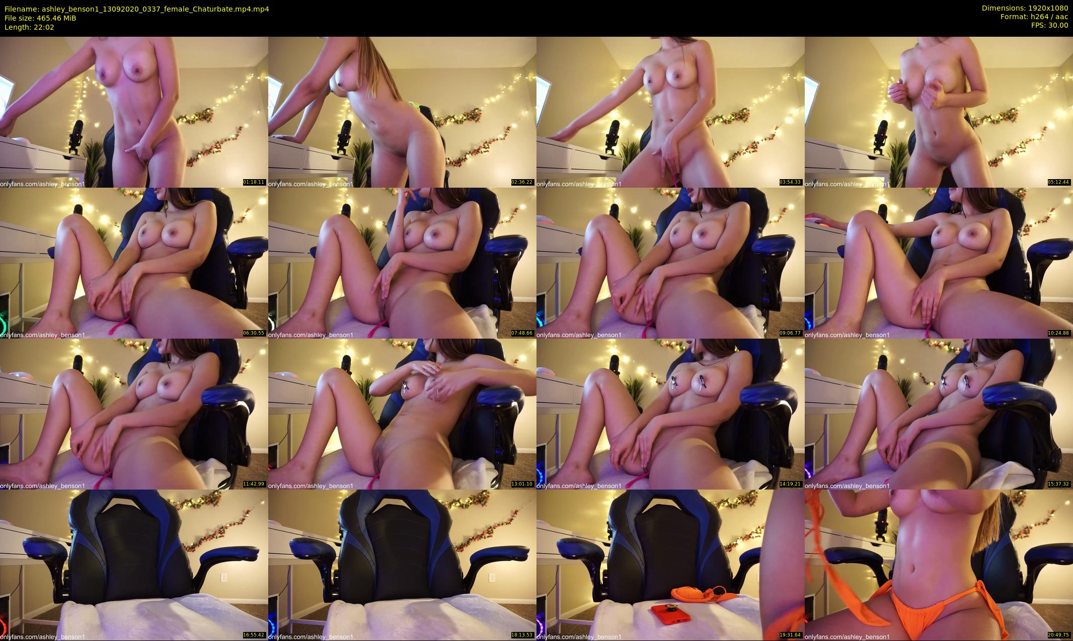 ashley_benson1 — 23 minute Chaturbate female cam show recording, 1080p, Sep 13, 2020