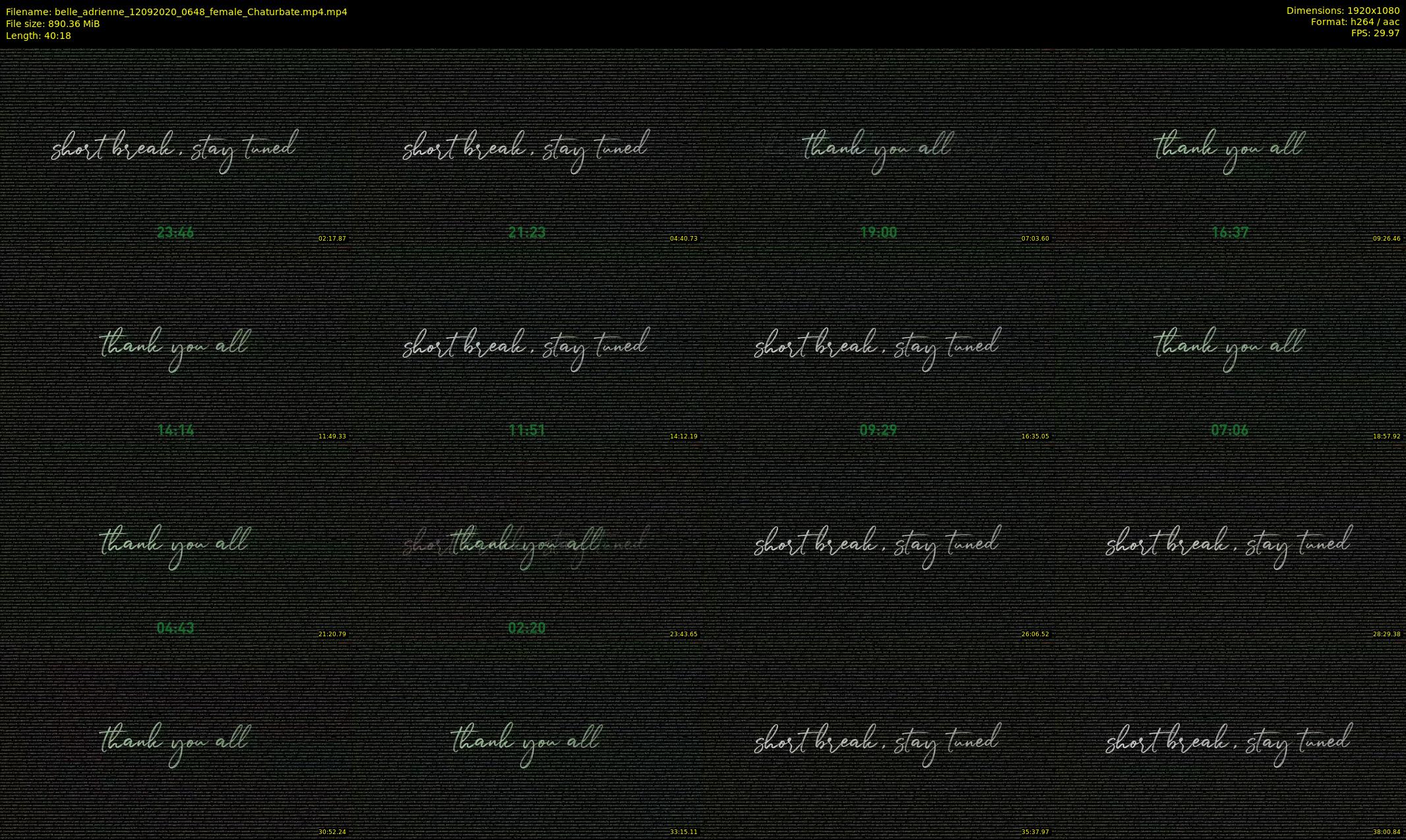 belle_adrienne — 41 minute Chaturbate couple cam show recording, 1080p, Sep 12, 2020