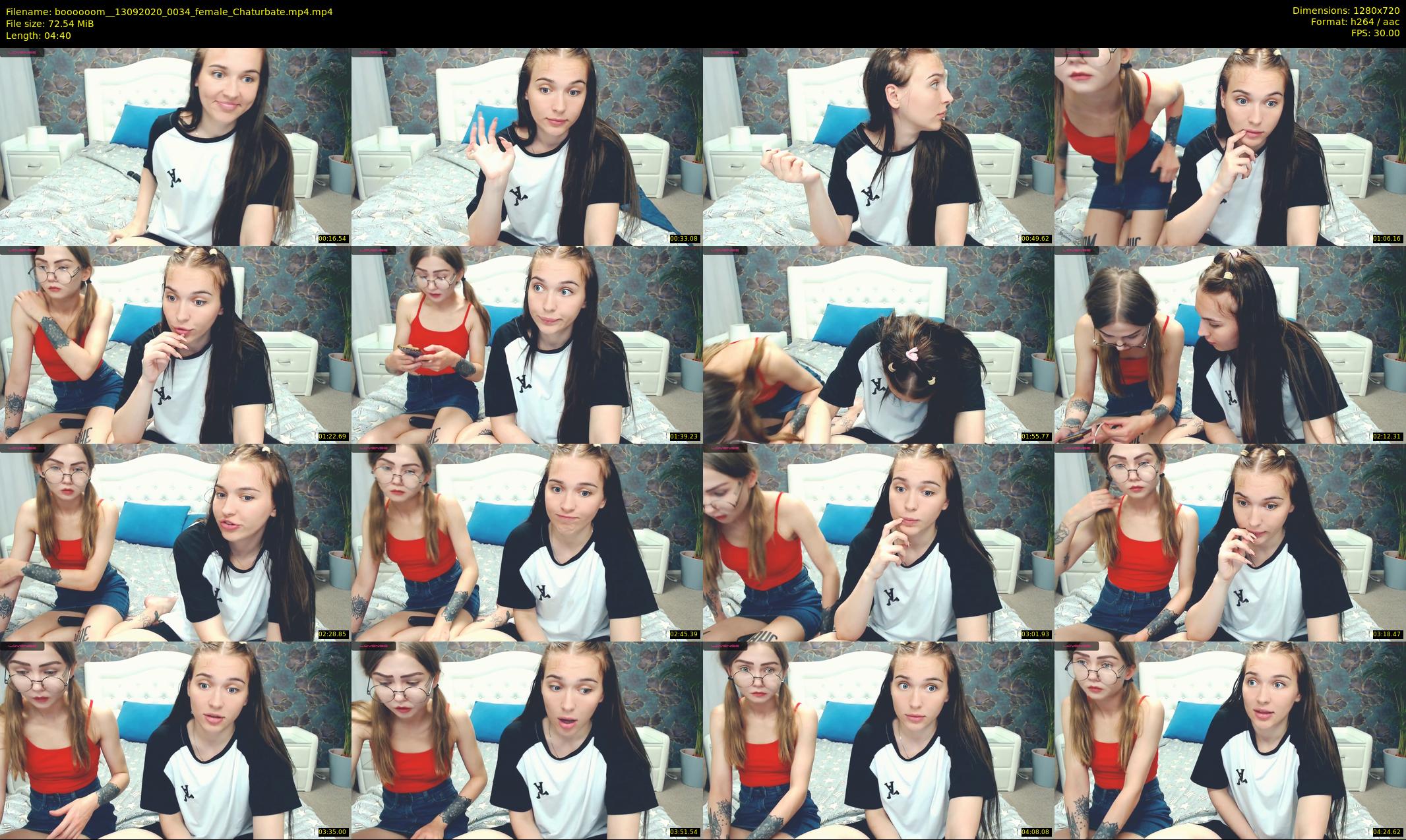 boooooom_ — 5 minute Chaturbate female cam show recording, 720p, Sep 13, 2020