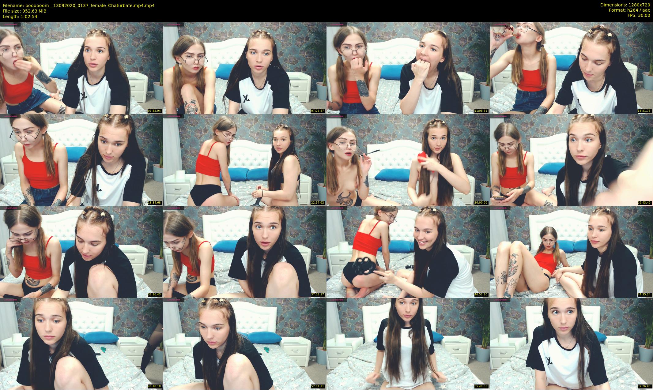 boooooom_ — 63 minute Chaturbate female cam show recording, 720p, Sep 13, 2020