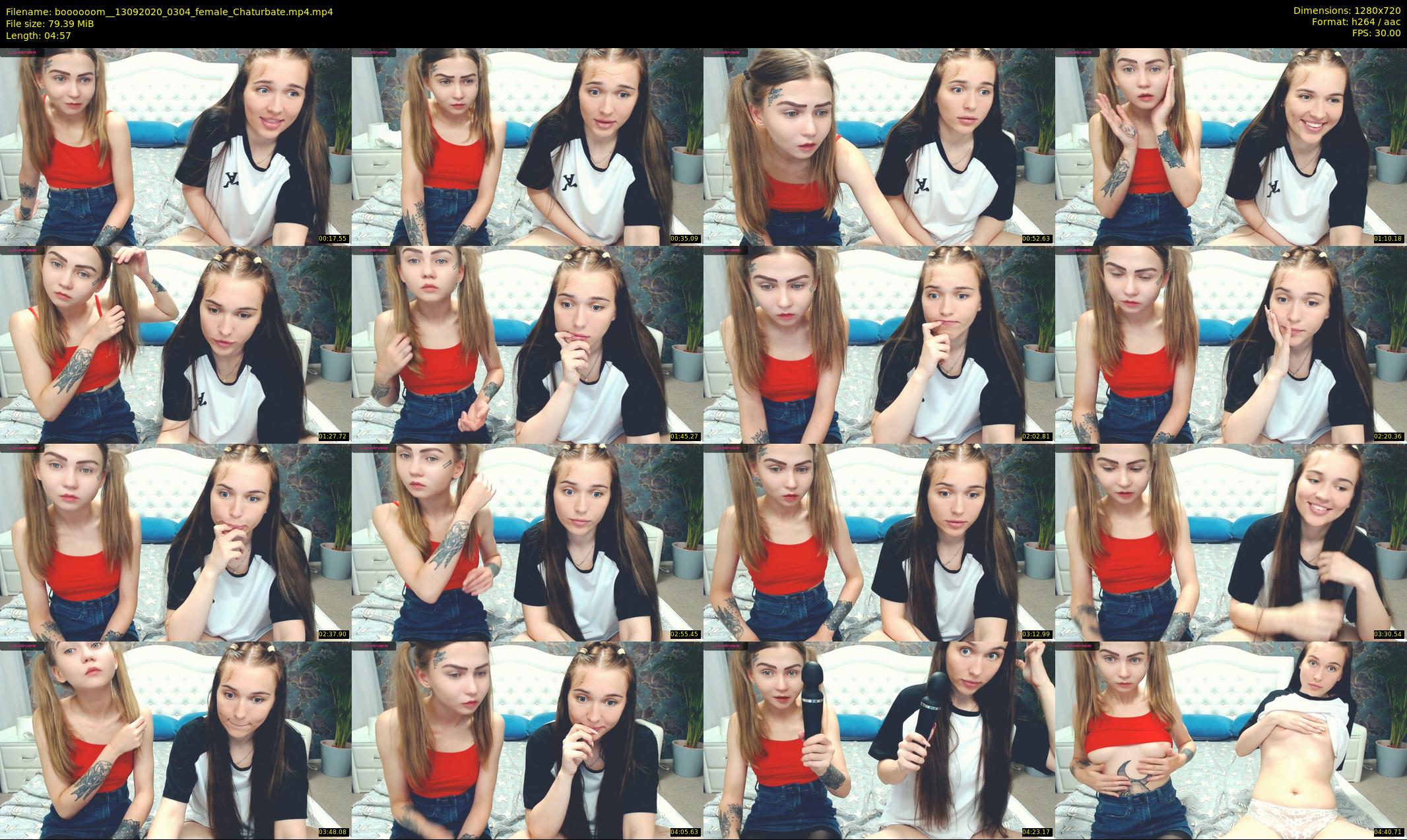 boooooom_ — 5 minute Chaturbate female cam show recording, 720p, Sep 13, 2020