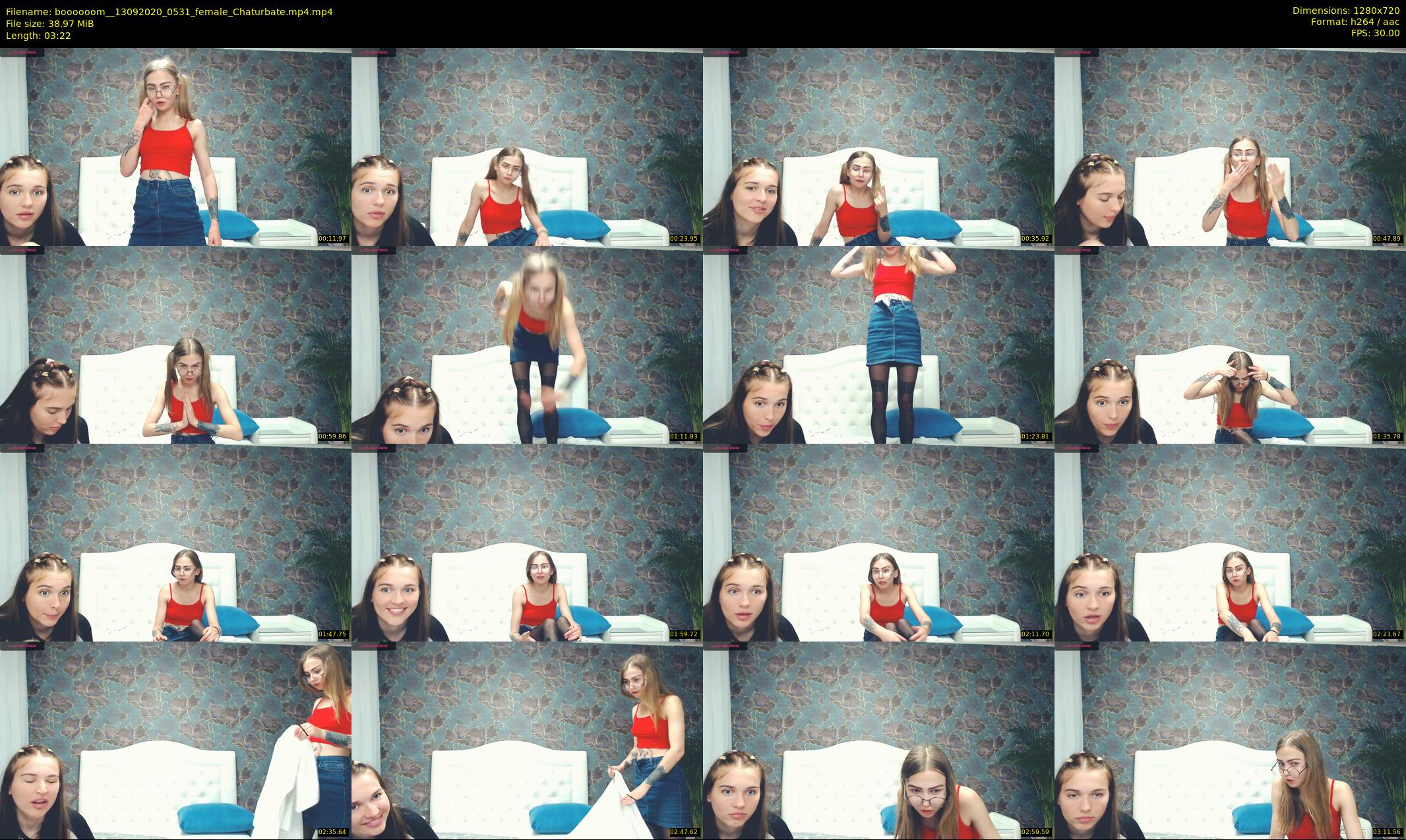 boooooom_ — 4 minute Chaturbate female cam show recording, 720p, Sep 13, 2020