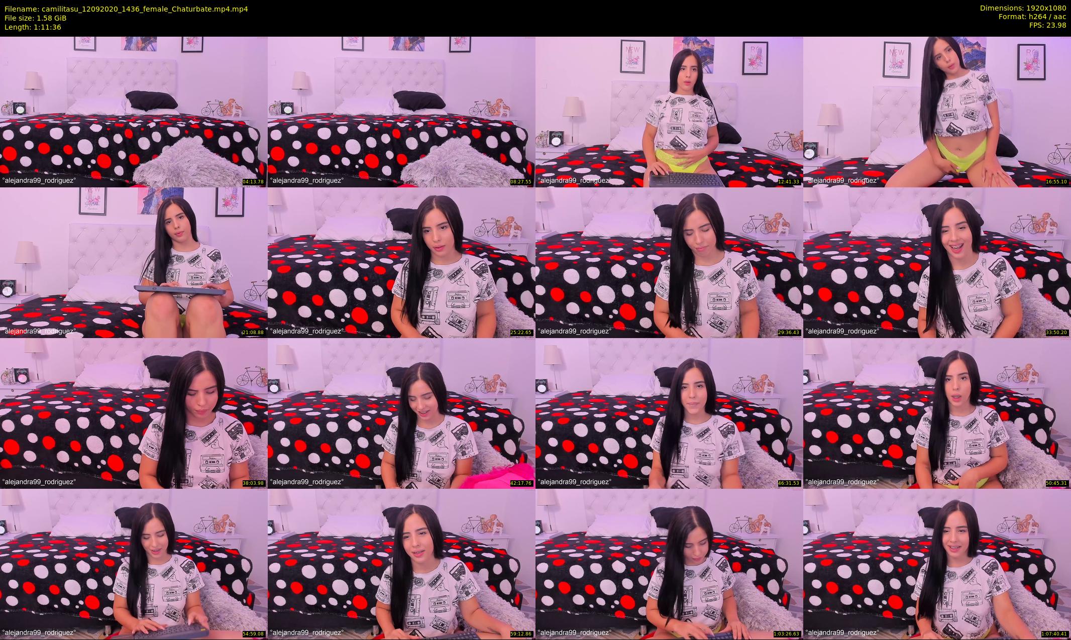 camilitasu — 72 minute Chaturbate female cam show recording, 1080p, Sep 12, 2020