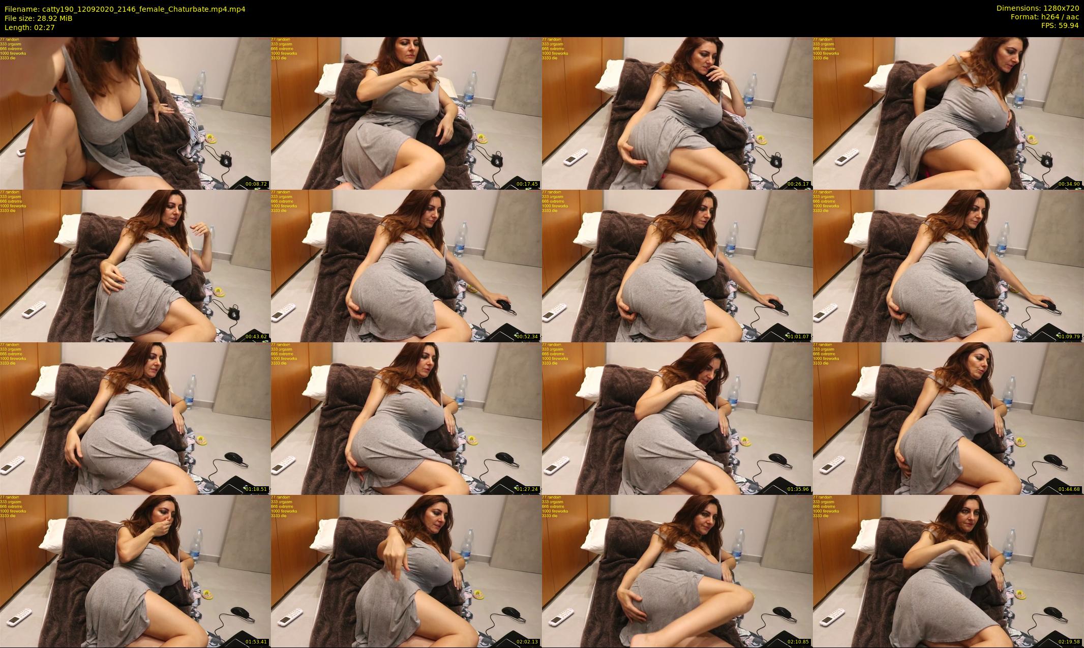 catty190 — 3 minute Chaturbate female cam show recording, 720p, Sep 12, 2020