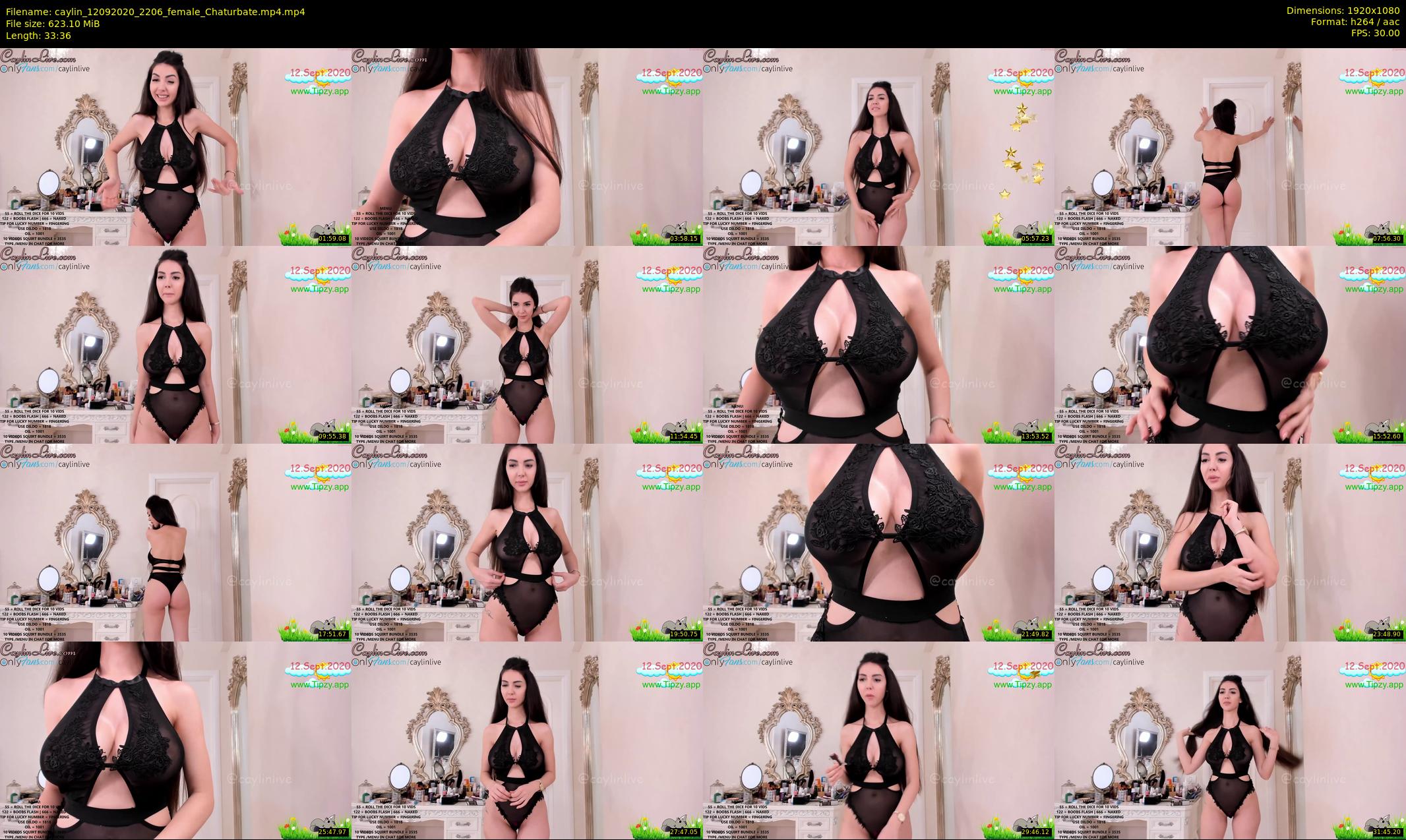 caylin — 34 minute Chaturbate female cam show recording, 1080p, Sep 12, 2020