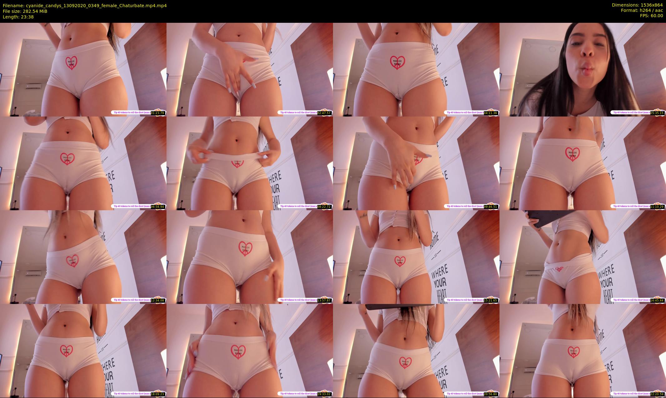 cyanide_candys — 24 minute Chaturbate female cam show recording, 720p, Sep 13, 2020