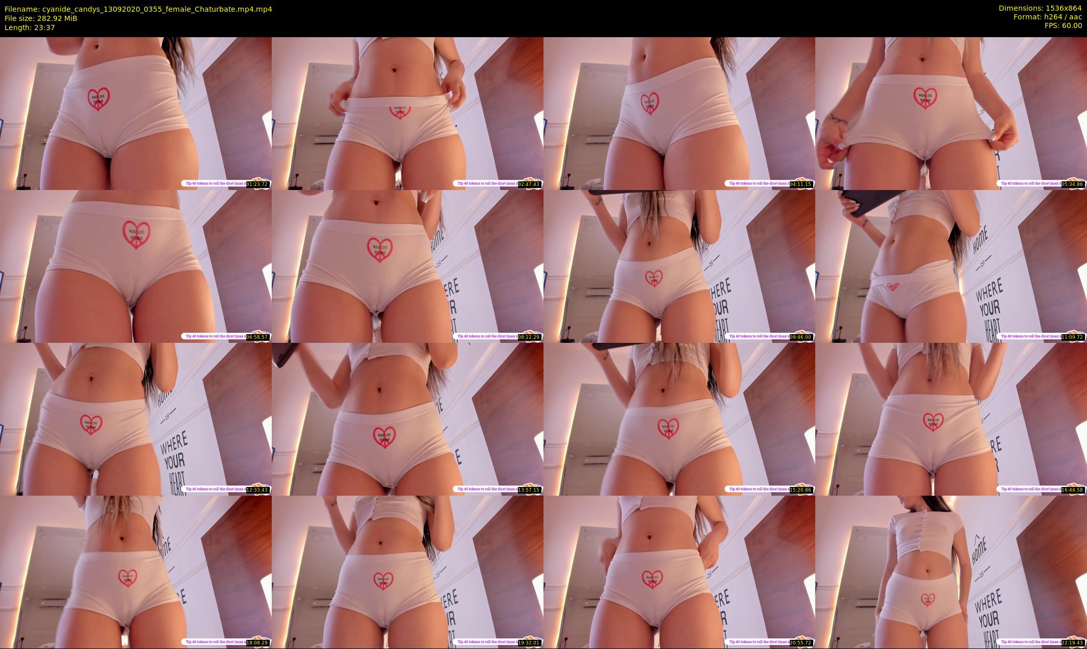 cyanide_candys — 24 minute Chaturbate female cam show recording, 720p, Sep 13, 2020