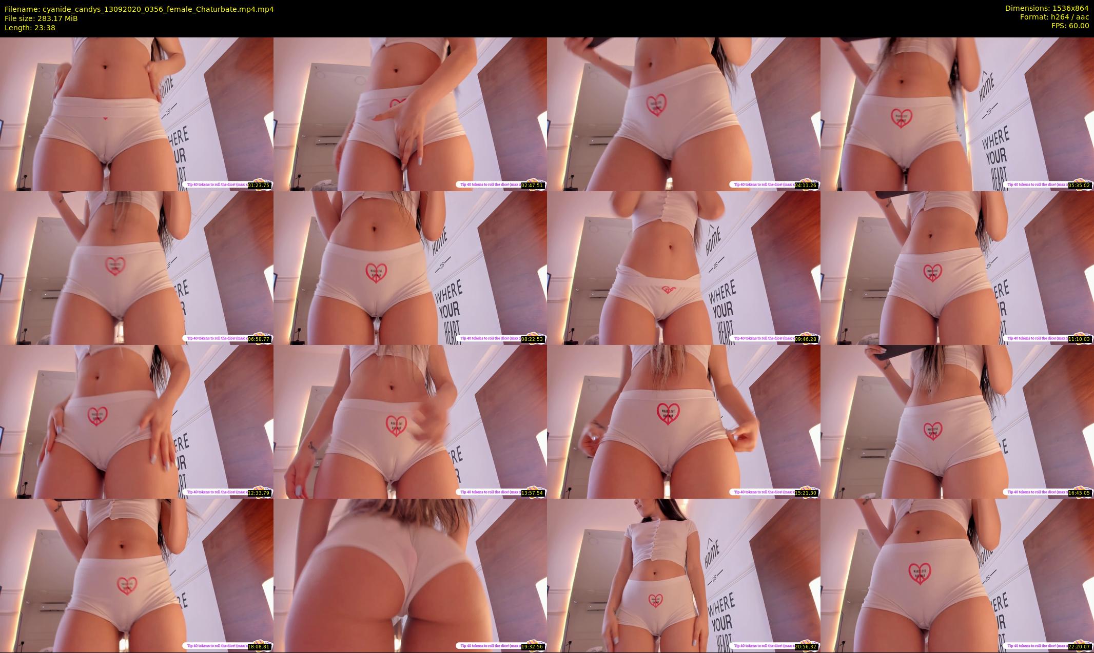 cyanide_candys — 24 minute Chaturbate female cam show recording, 720p, Sep 13, 2020