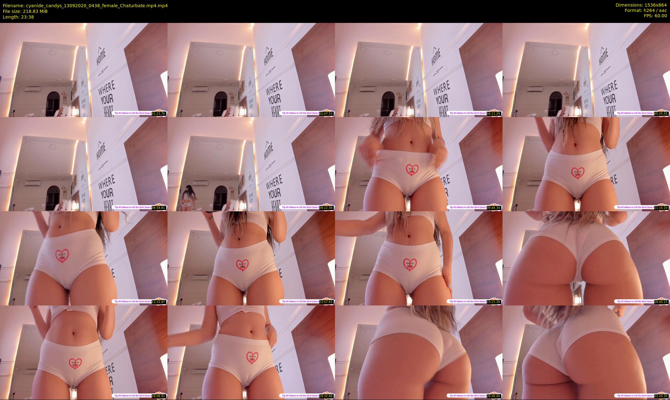 cyanide_candys — 24 minute Chaturbate female cam show recording, 720p, Sep 13, 2020