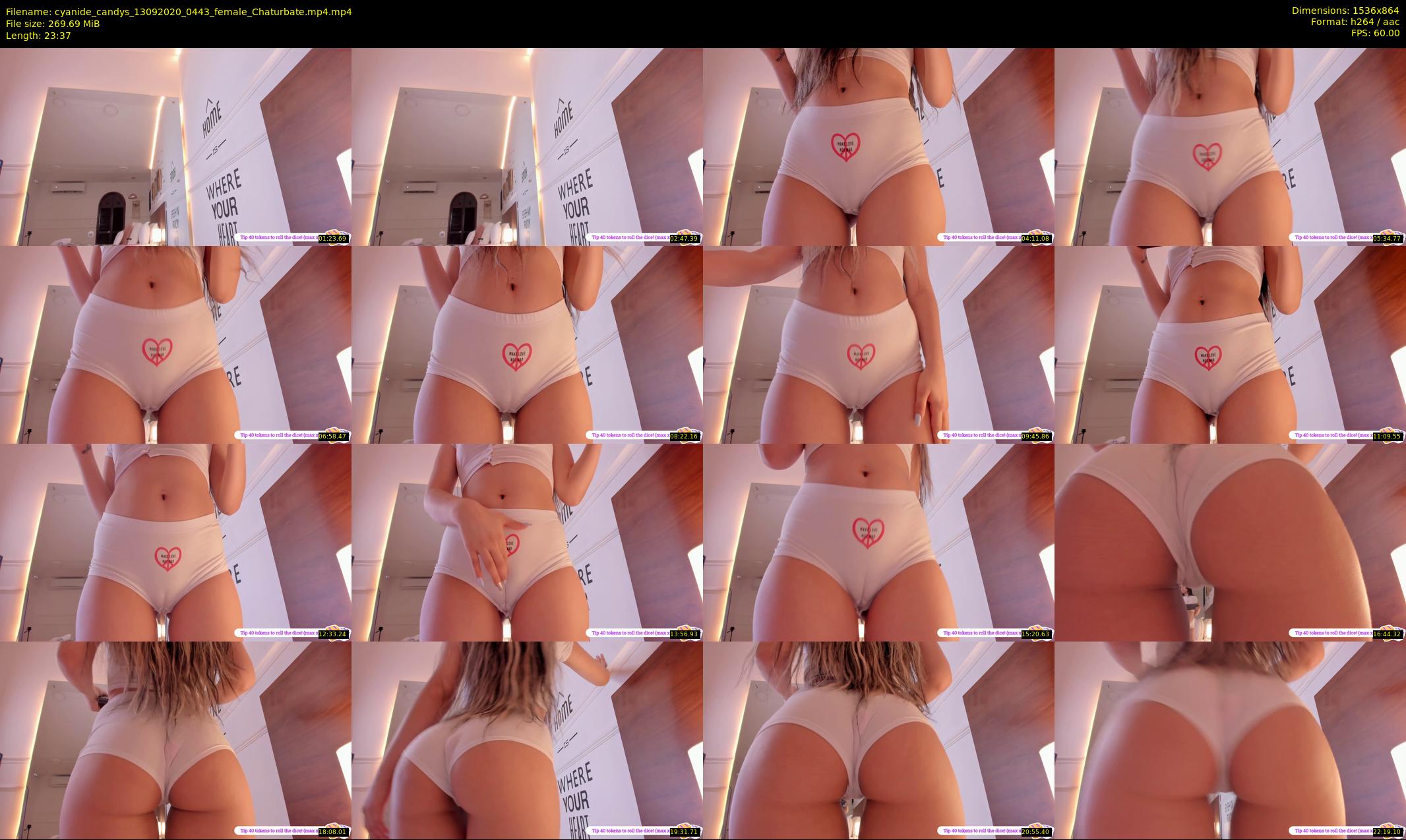 cyanide_candys — 24 minute Chaturbate female cam show recording, 720p, Sep 13, 2020