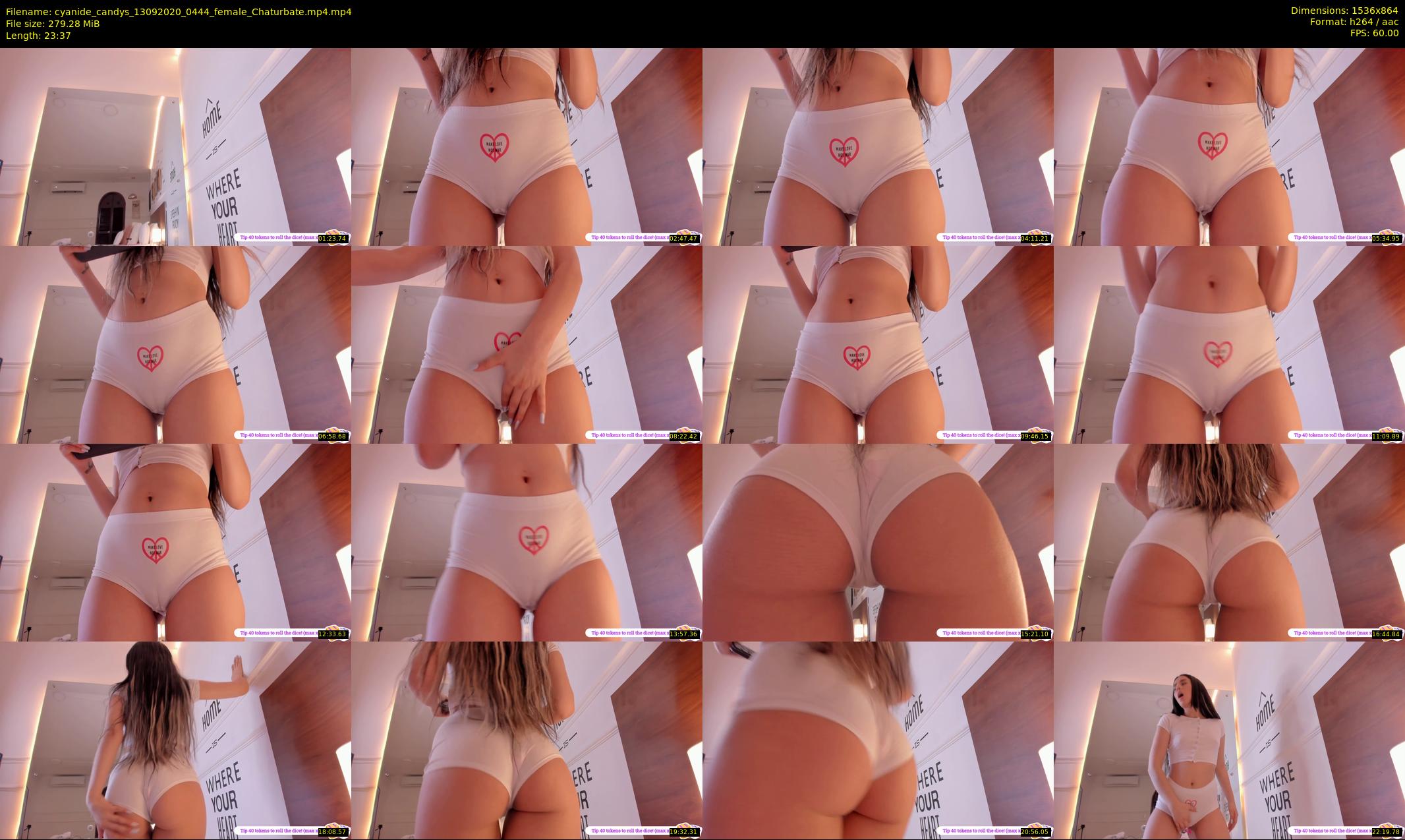 cyanide_candys — 24 minute Chaturbate female cam show recording, 720p, Sep 13, 2020