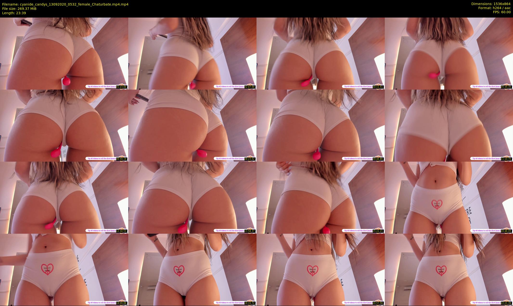 cyanide_candys — 24 minute Chaturbate female cam show recording, 720p, Sep 13, 2020