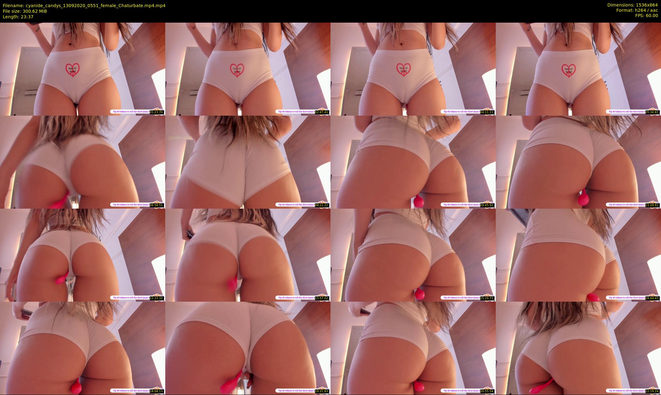 cyanide_candys — 24 minute Chaturbate female cam show recording, 720p, Sep 13, 2020