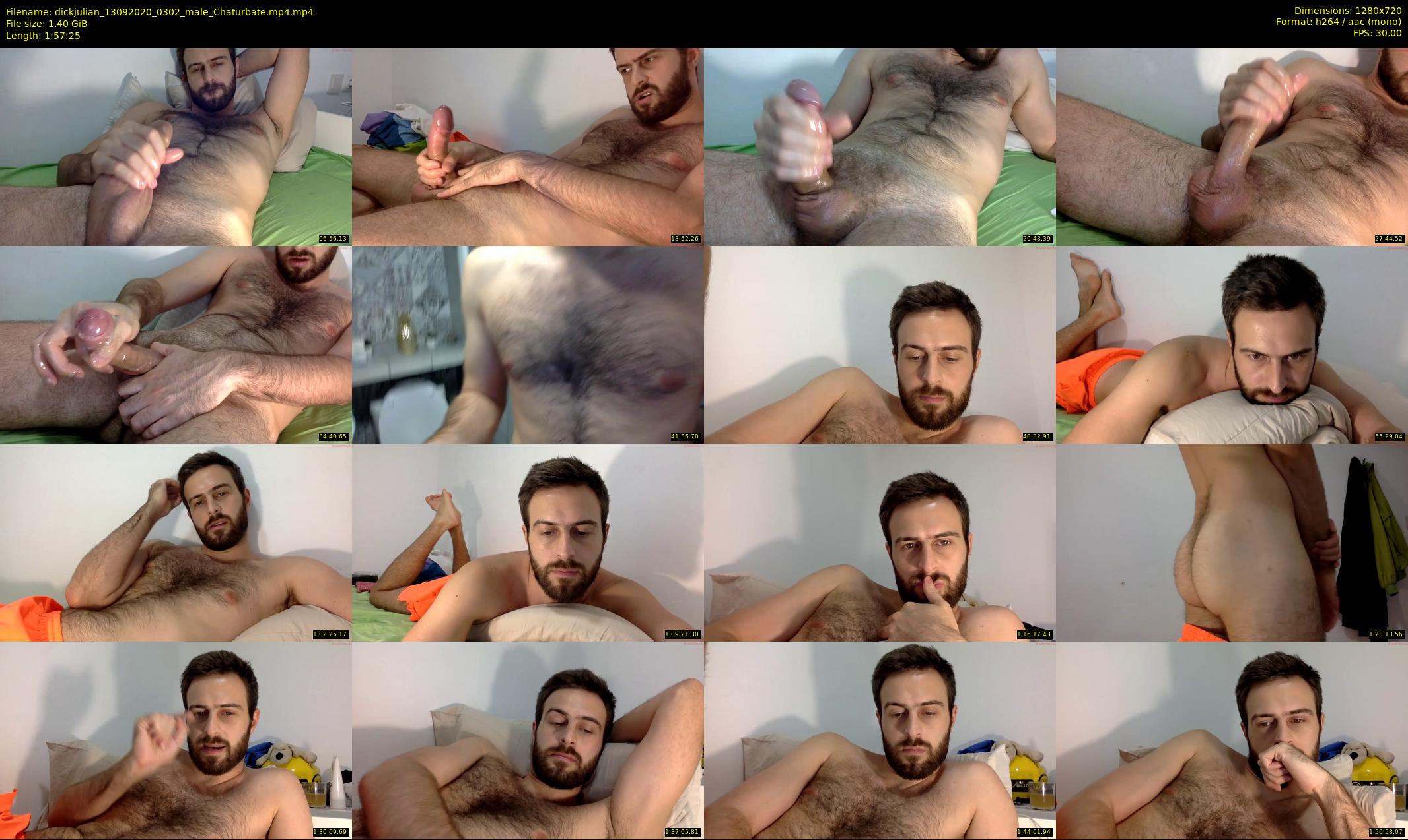 dickjulian — 118 minute Chaturbate male cam show recording, 720p, Sep 13, 2020