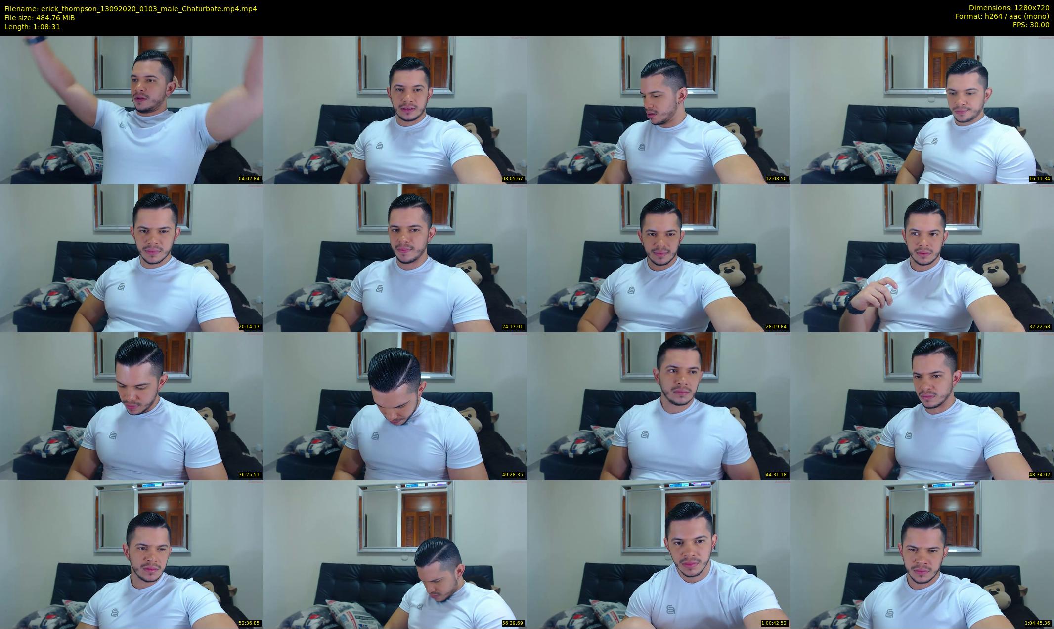 erick_thompson — 69 minute Chaturbate male cam show recording, 720p, Sep 13, 2020