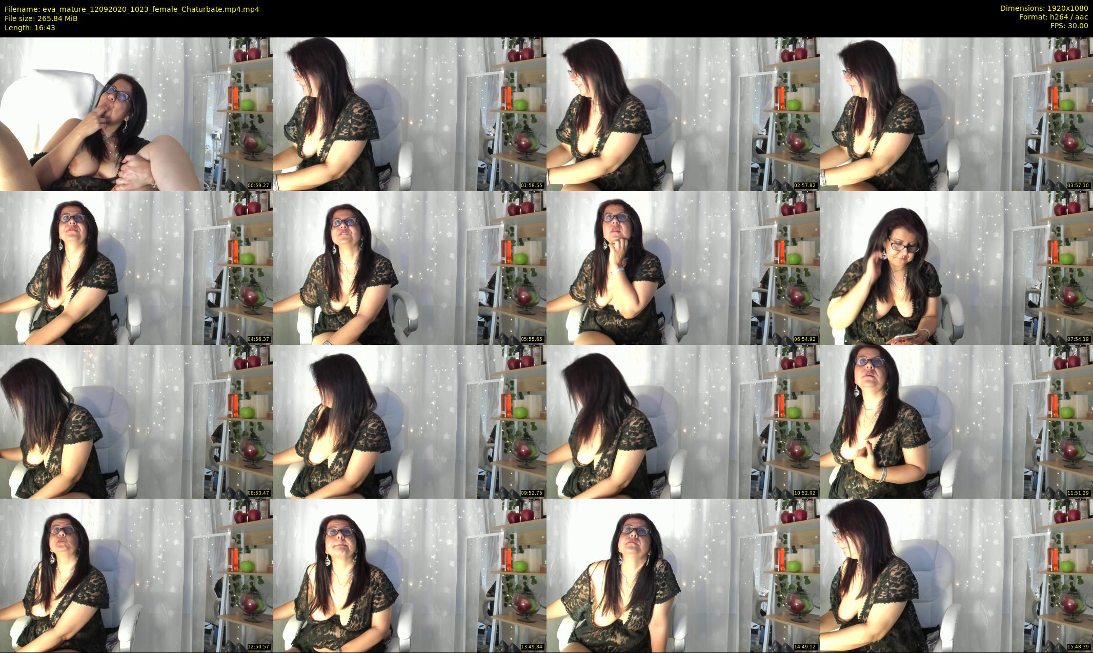 eva_mature — 17 minute Chaturbate female cam show recording, 1080p, Sep 12, 2020