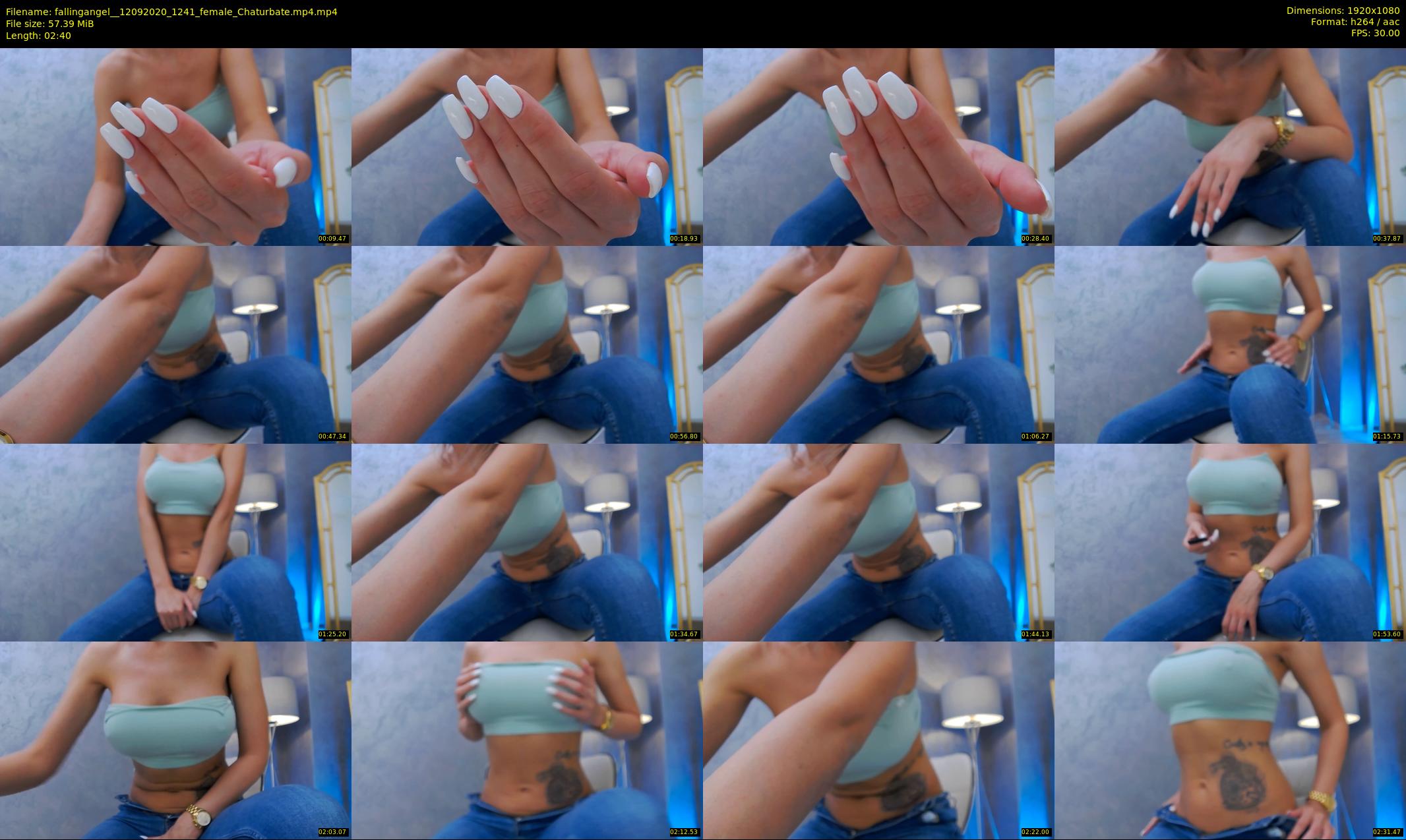 fallingangel_ — 3 minute Chaturbate female cam show recording, 1080p, Sep 12, 2020