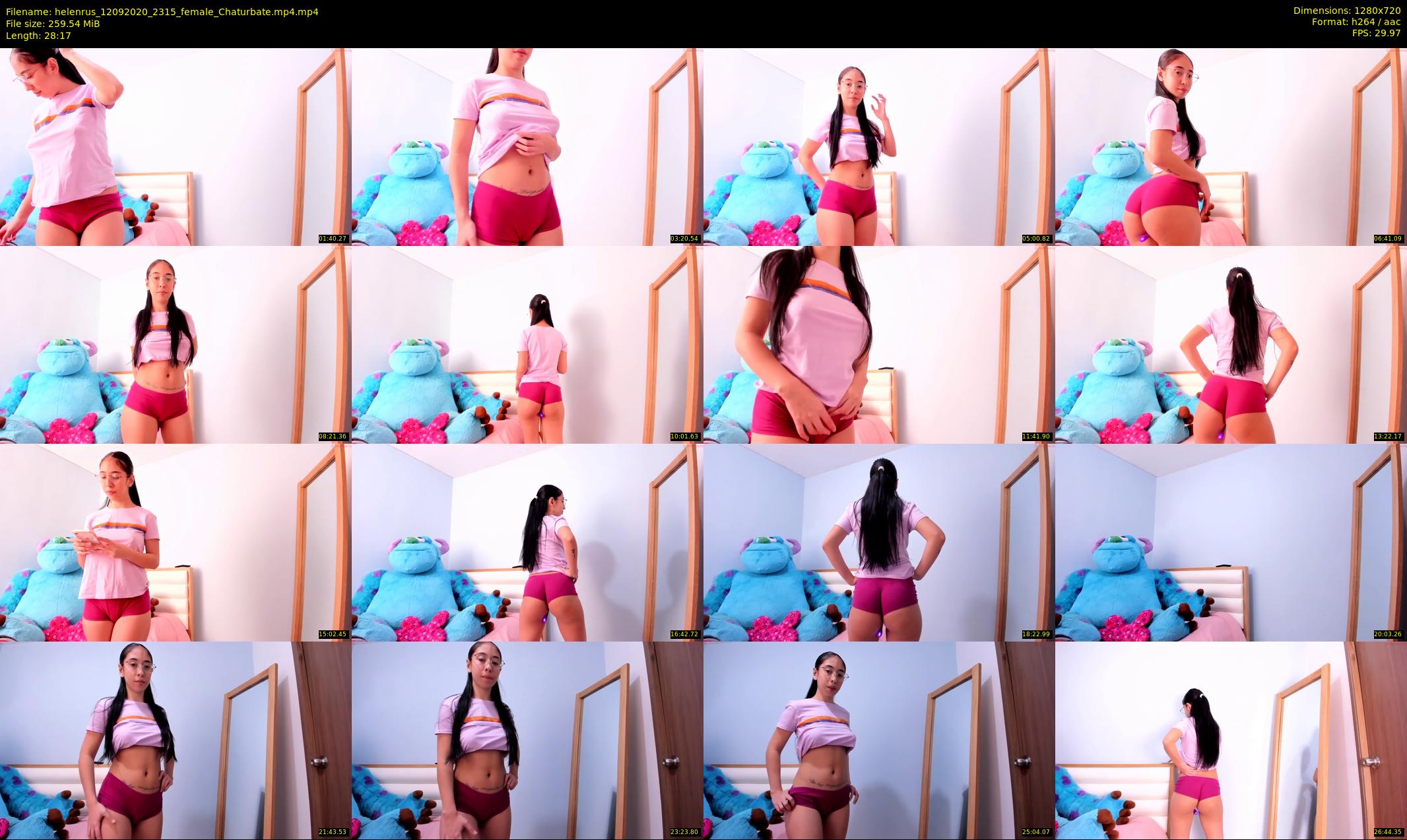 helenrus — 29 minute Chaturbate female cam show recording, 720p, Sep 12, 2020