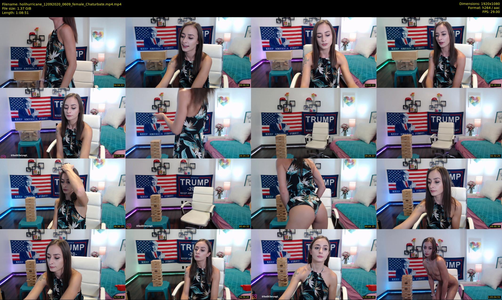 holihurricane — 69 minute Chaturbate female cam show recording, 1080p, Sep 12, 2020