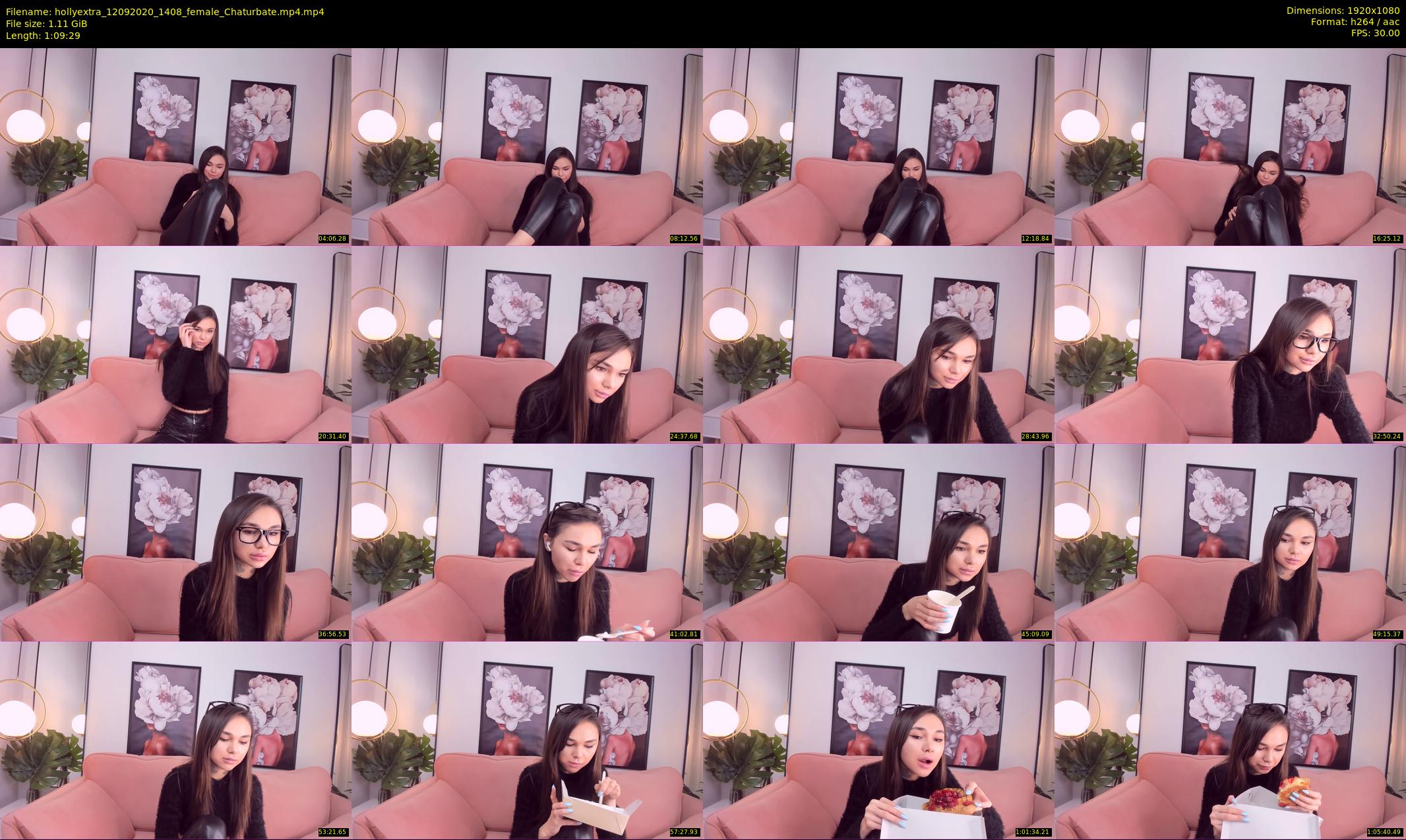 hollyextra — 70 minute Chaturbate female cam show recording, 1080p, Sep 12, 2020