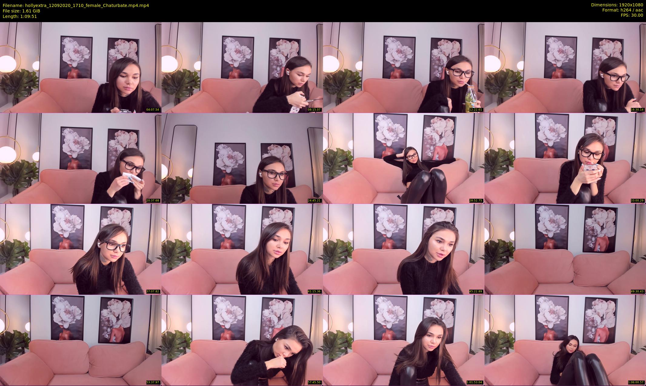 hollyextra — 70 minute Chaturbate female cam show recording, 1080p, Sep 12, 2020